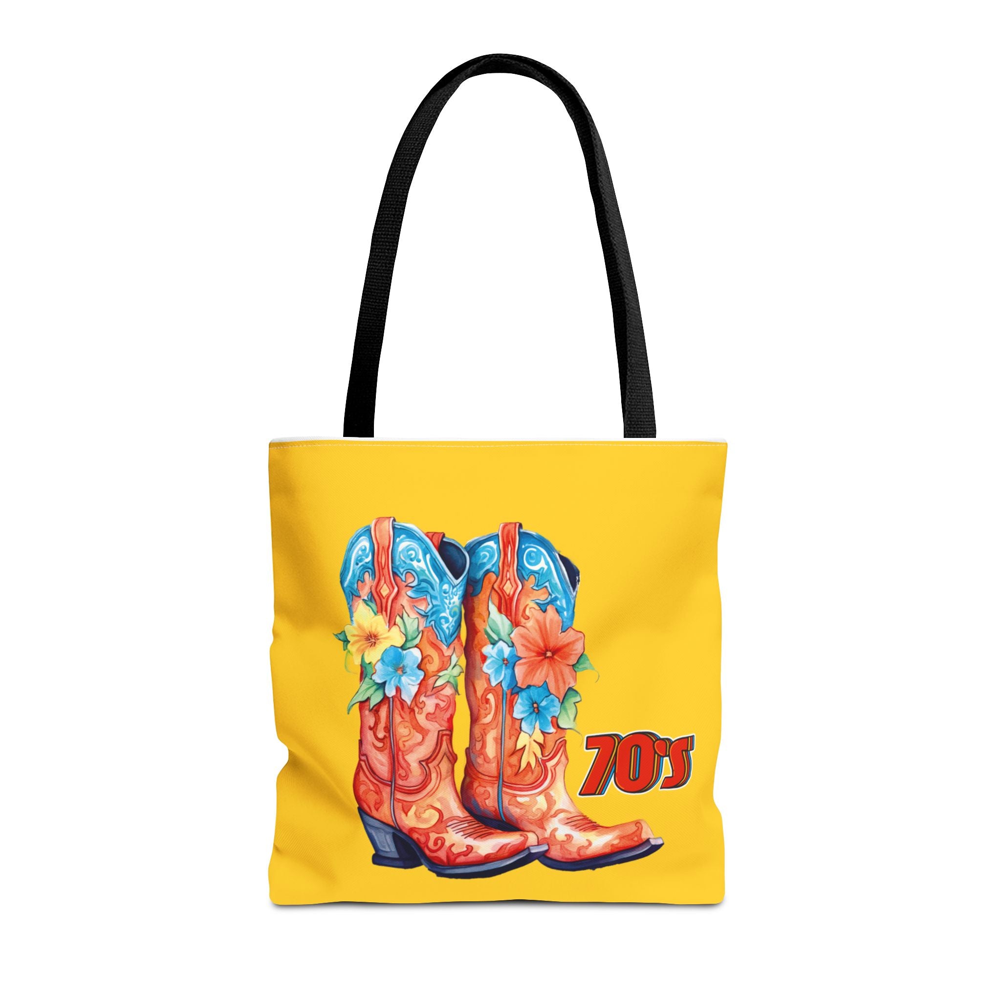 👢🌸 70s Boots Tote Bag 🌼✨