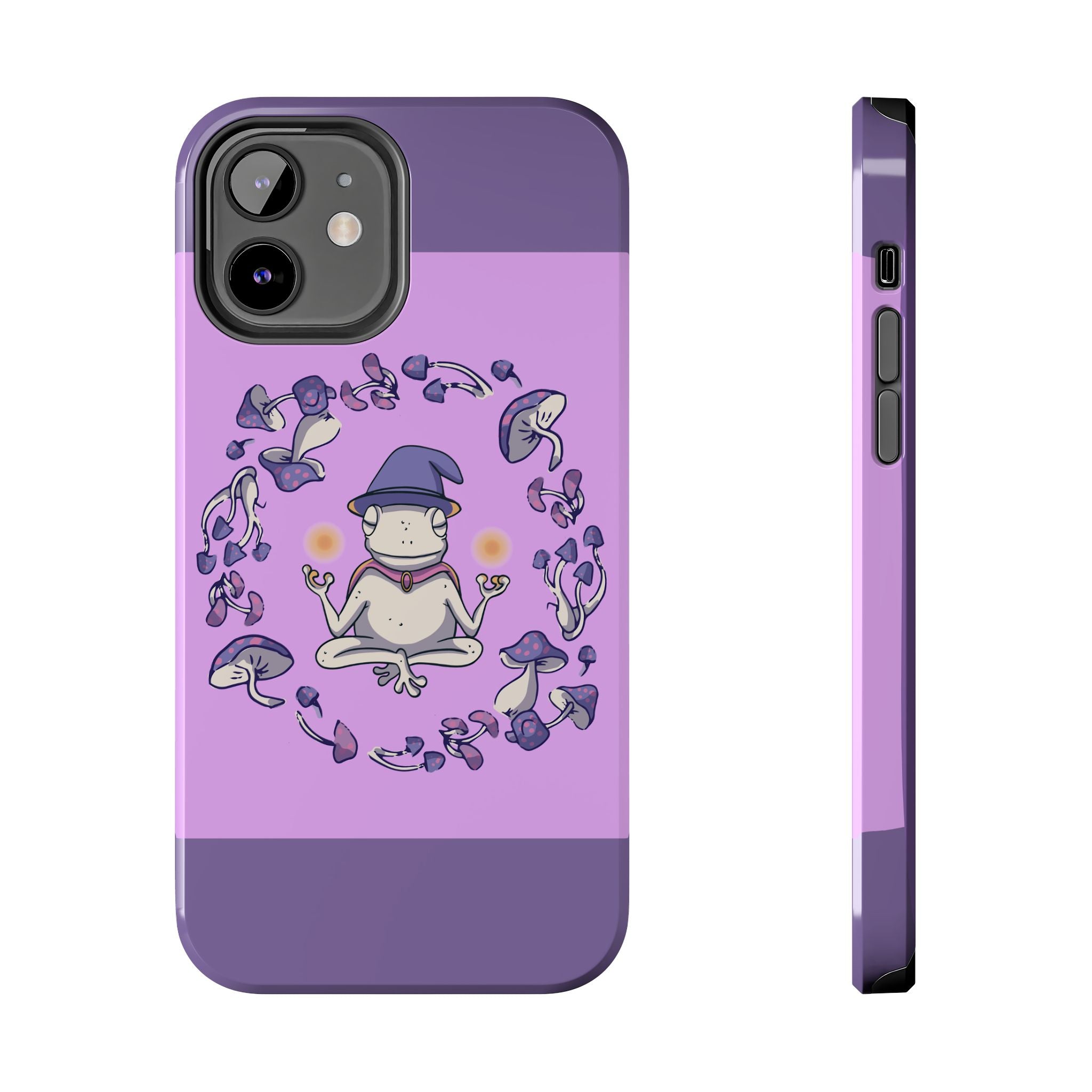 70s Mystical Mushroom Frog Phone Case 🍄🐸✨