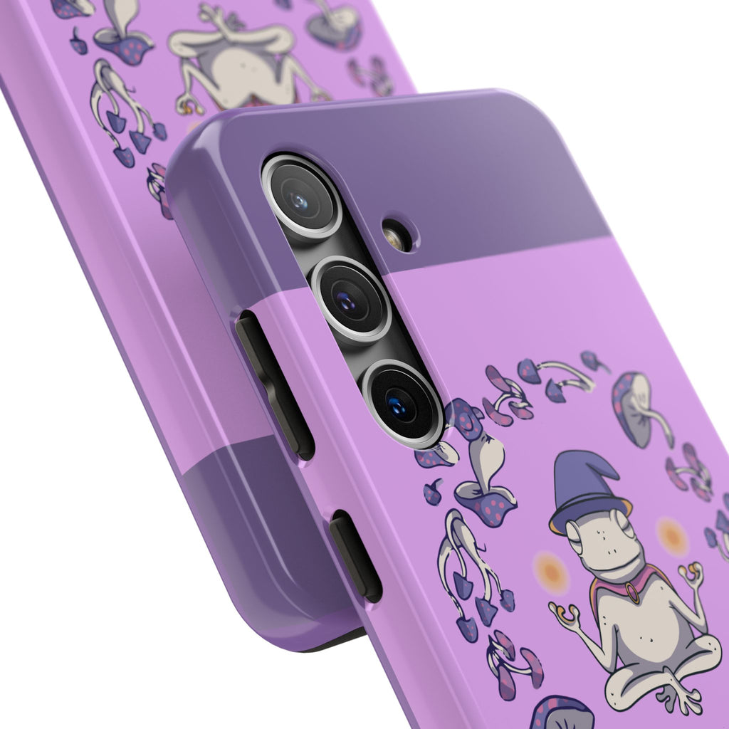 70s Mystical Mushroom Frog Phone Case 🍄🐸✨
