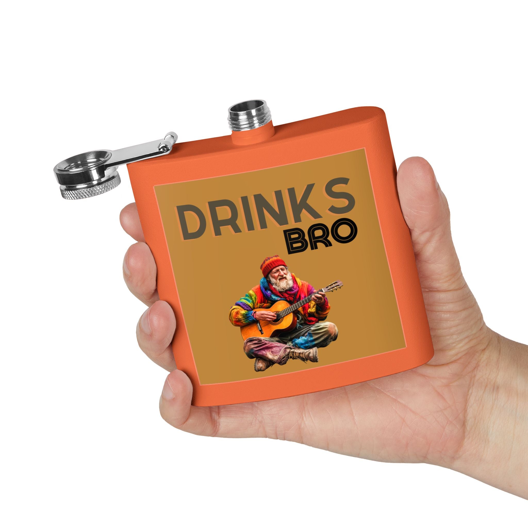 🍻 Drinks Bro Hippie Flask