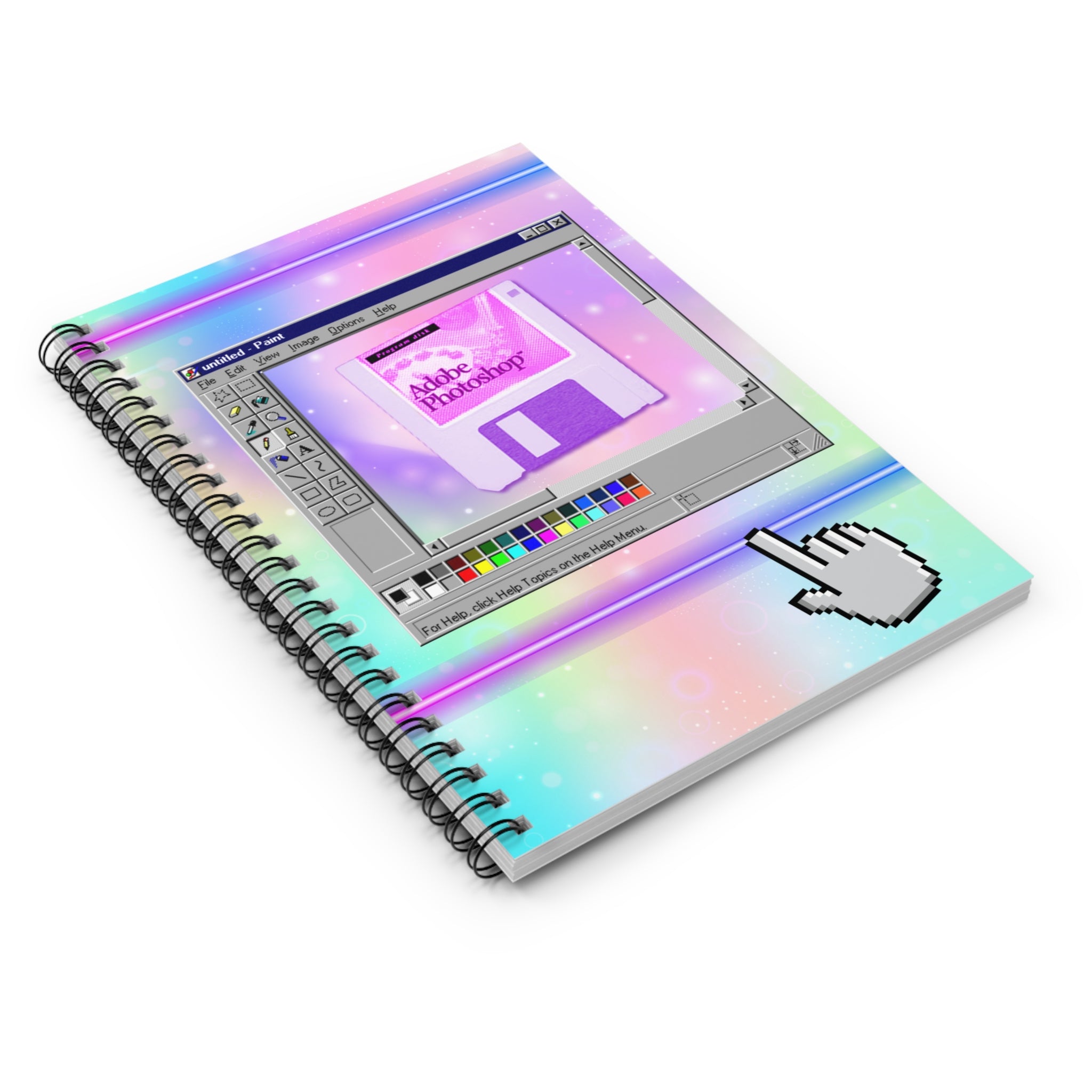 🖌️💻 90s–Y2K Adobe Photoshop & Microsoft Paint Journal 🎨✨