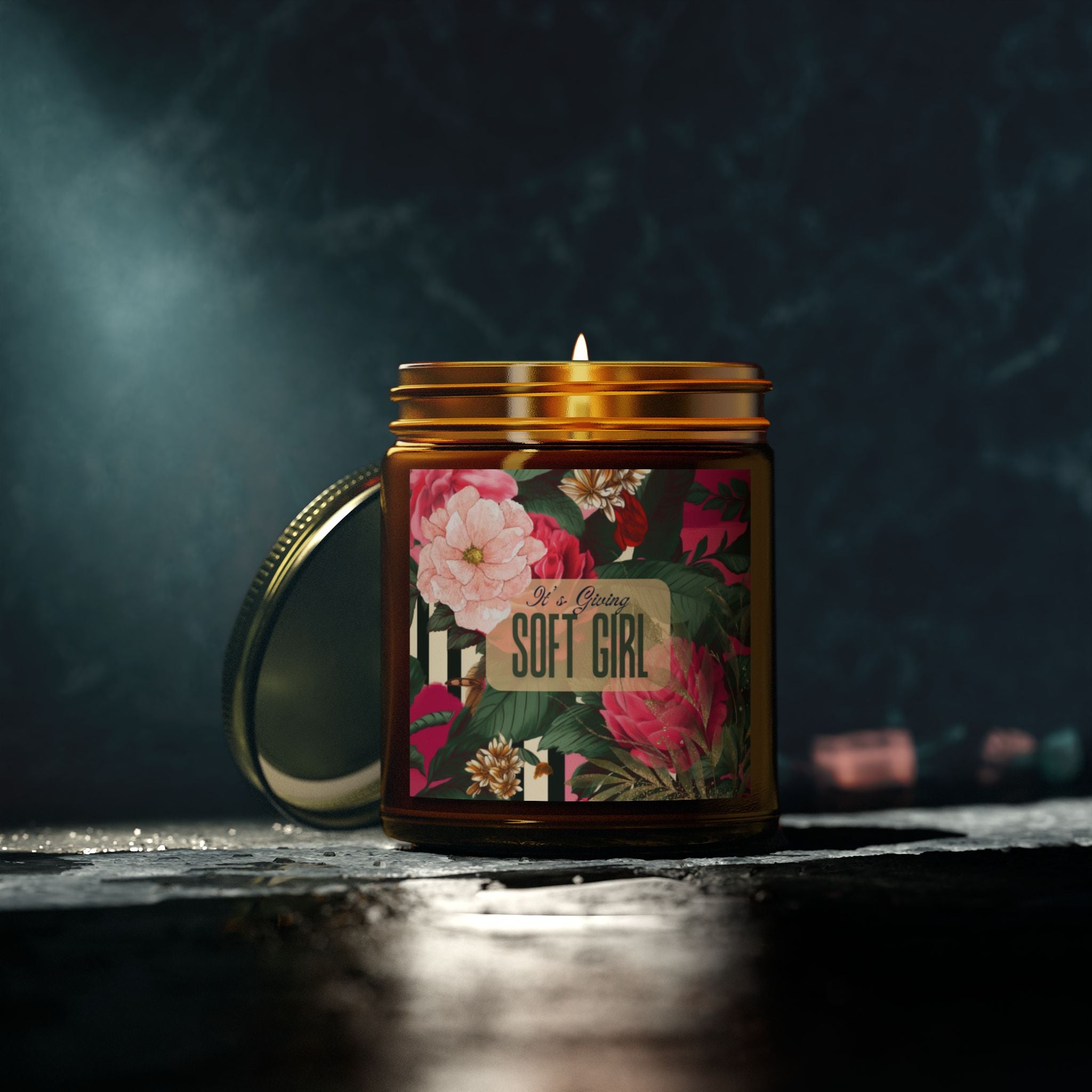 It’s Giving Soft Girl Era Candle 💖🕯️🌷