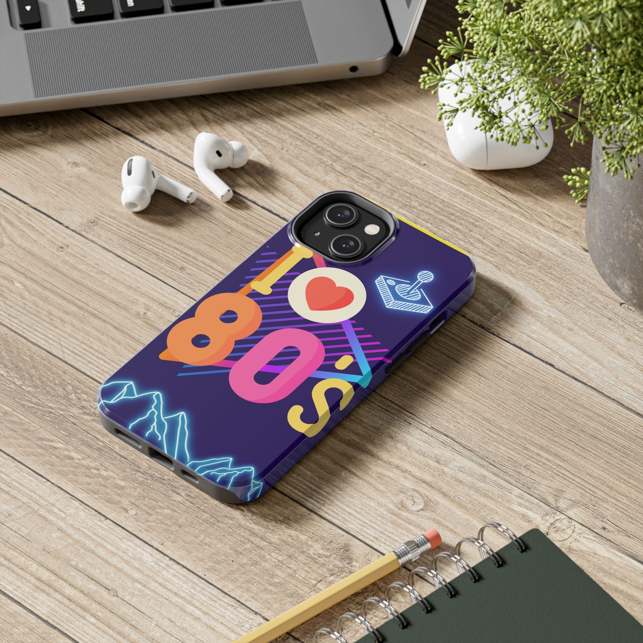 I Heart the 80s Synth Phone Case 🎹💖📱
