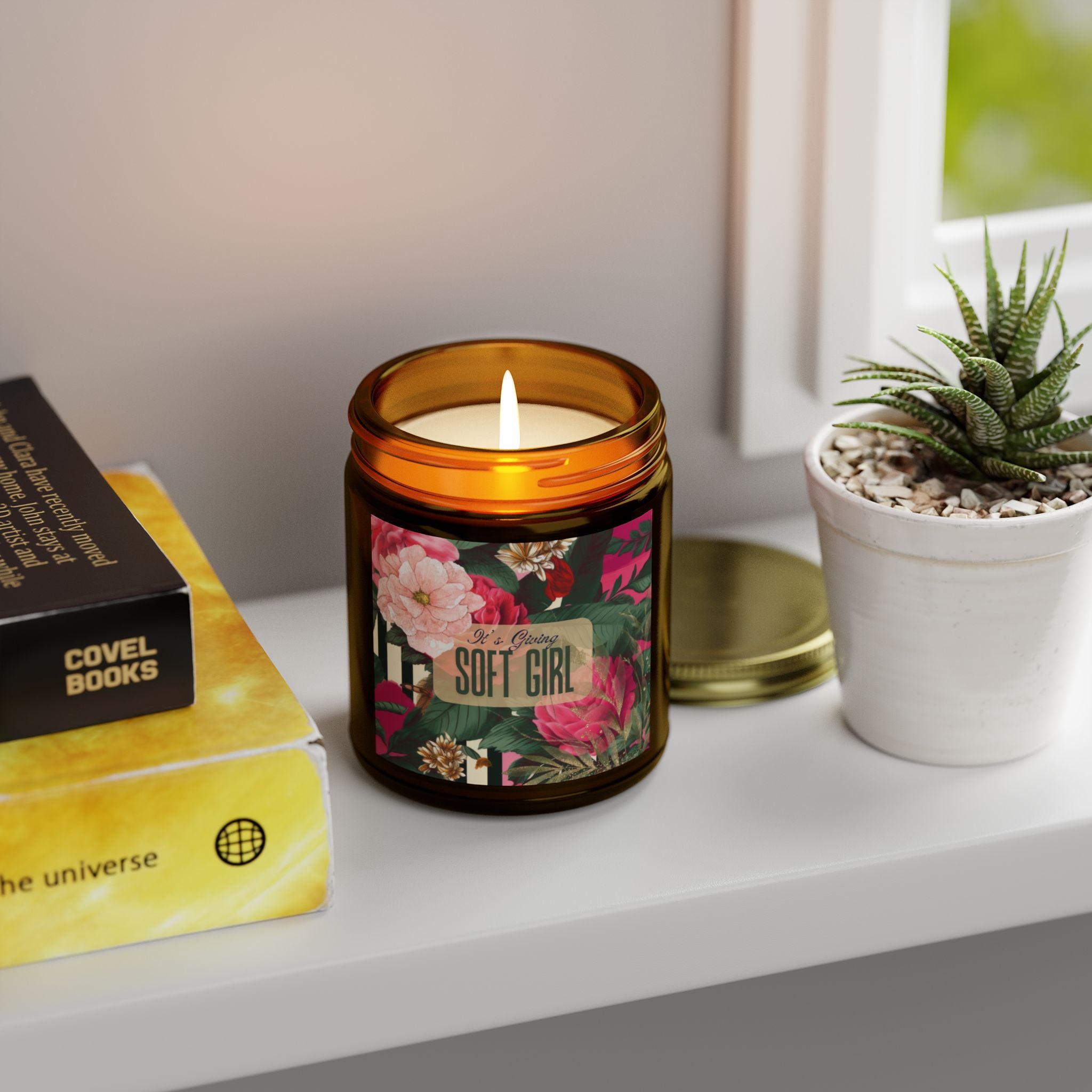 It’s Giving Soft Girl Era Candle 💖🕯️🌷