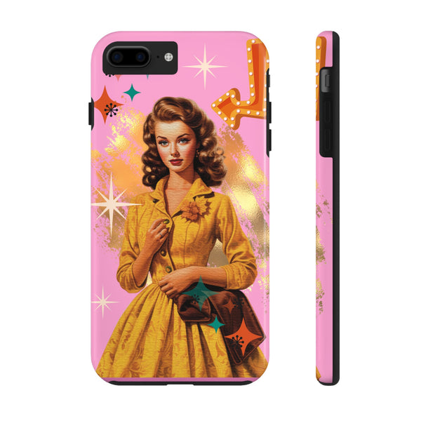 50s Pink Glam Retro Phone Case 💖📱