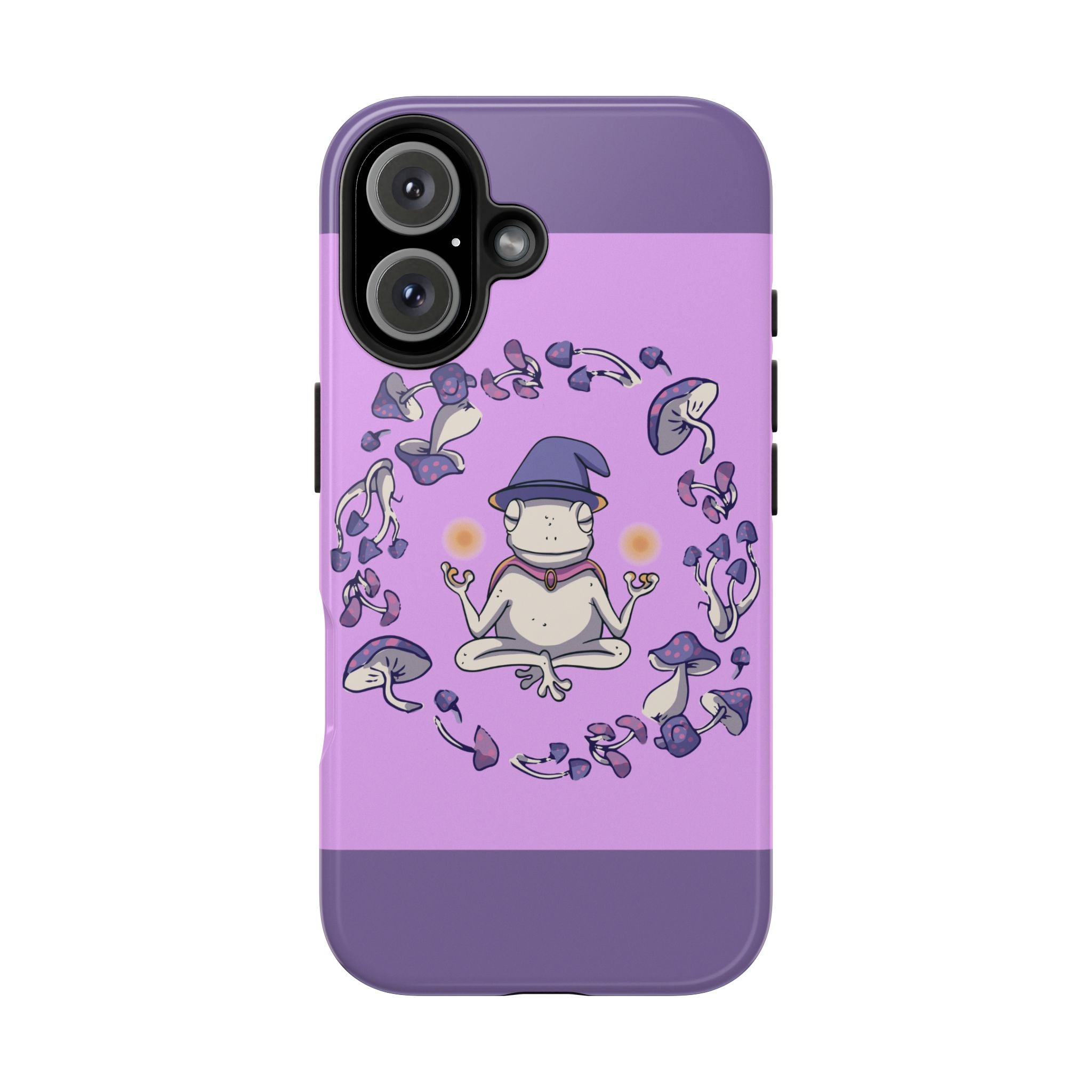 70s Mystical Mushroom Frog Phone Case 🍄🐸✨