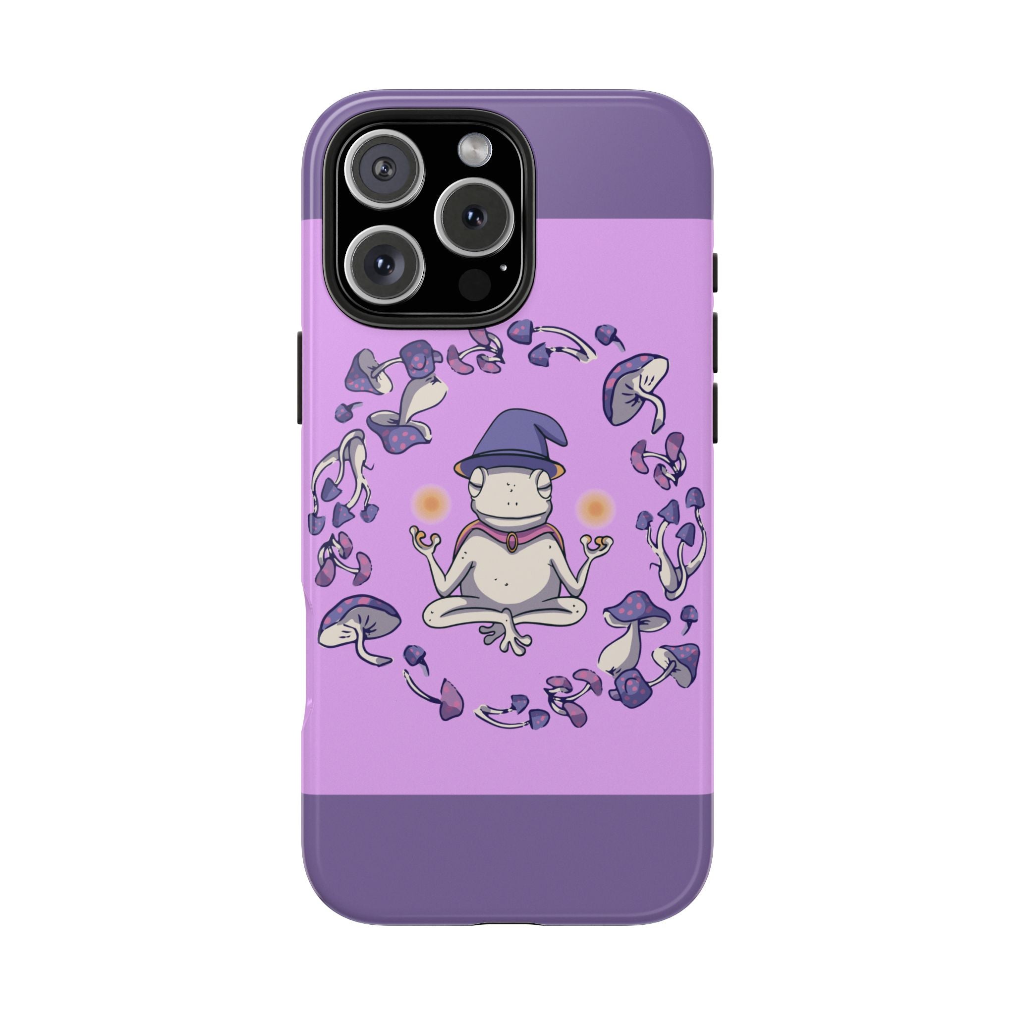 70s Mystical Mushroom Frog Phone Case 🍄🐸✨