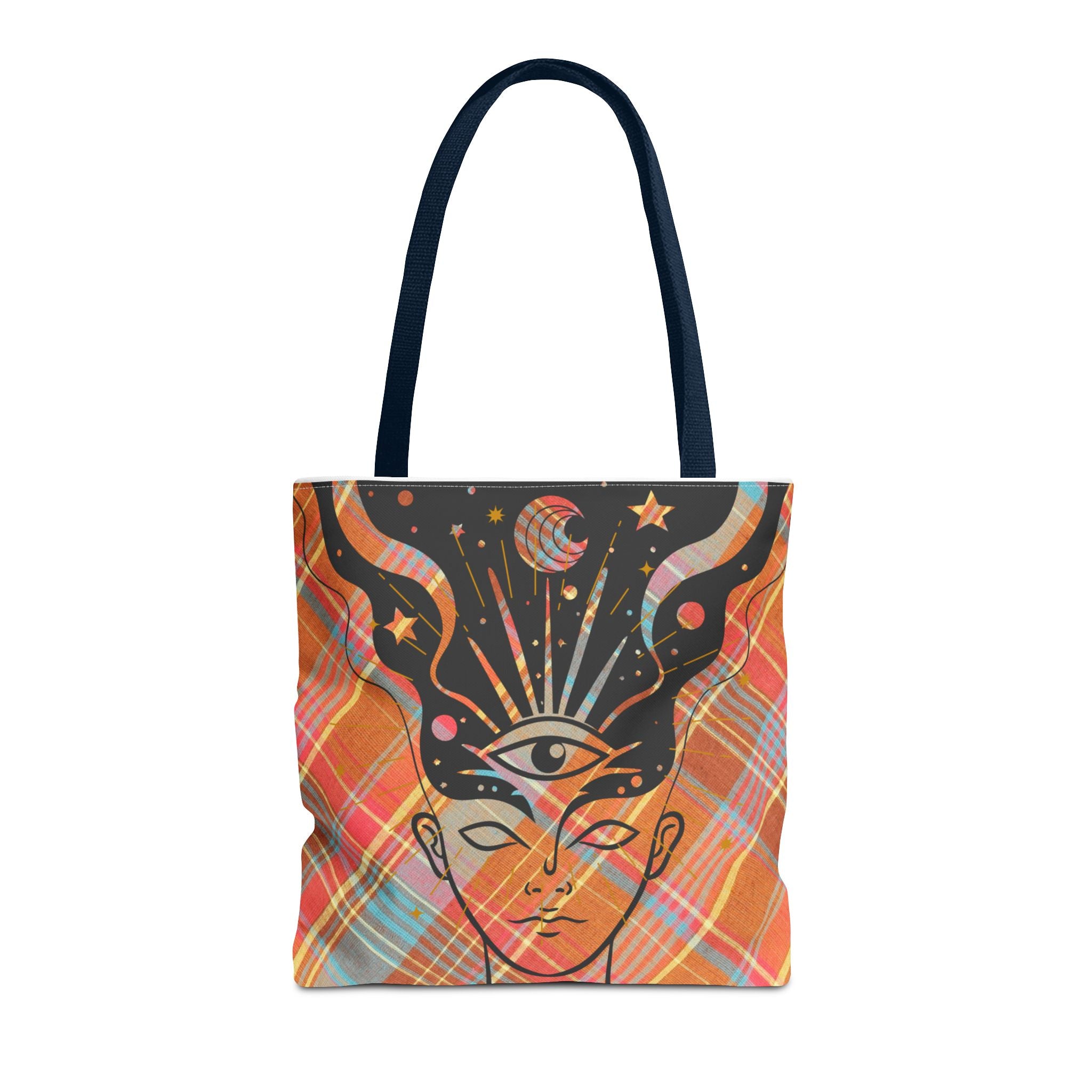 👁️🌼 70s Third Eye Mystical Tote Bag ✨👜