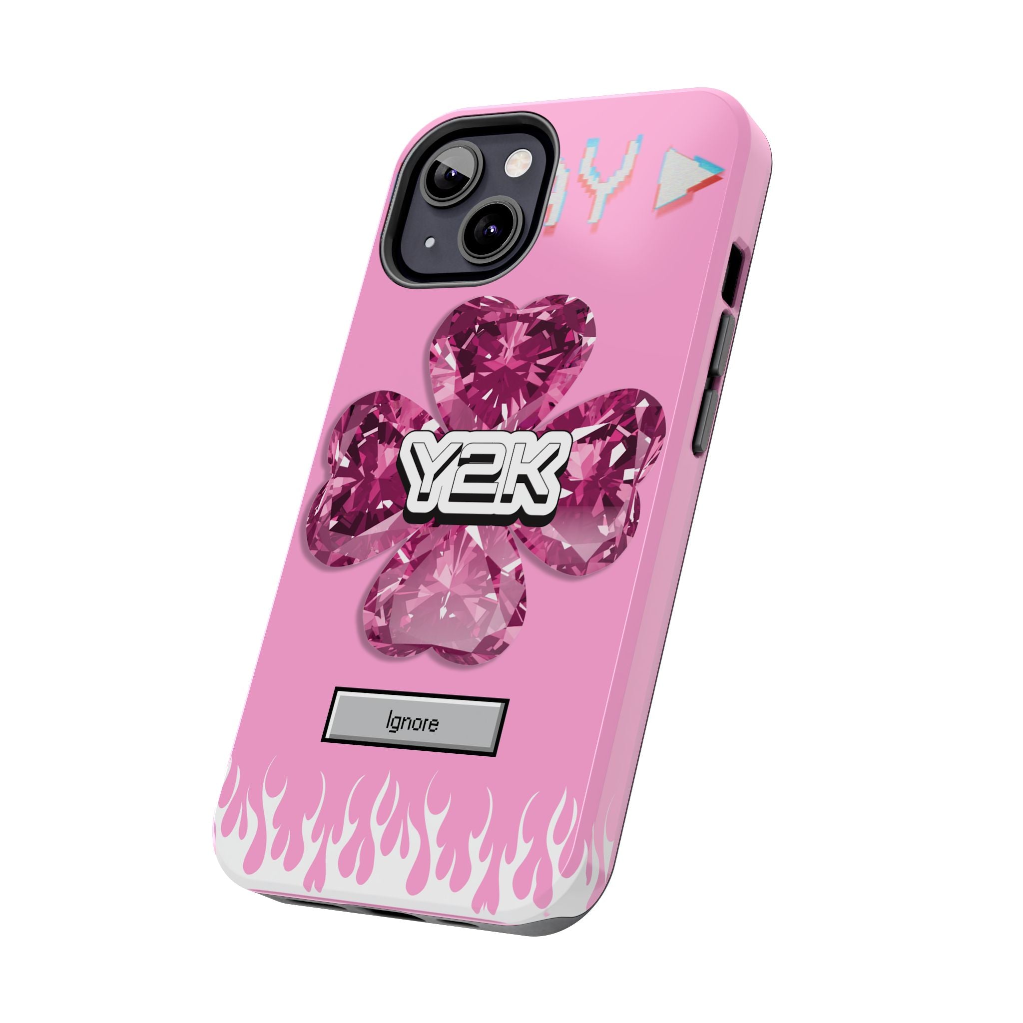 Y2K Play Ignore Sweet Pink Phone Case 💗📱