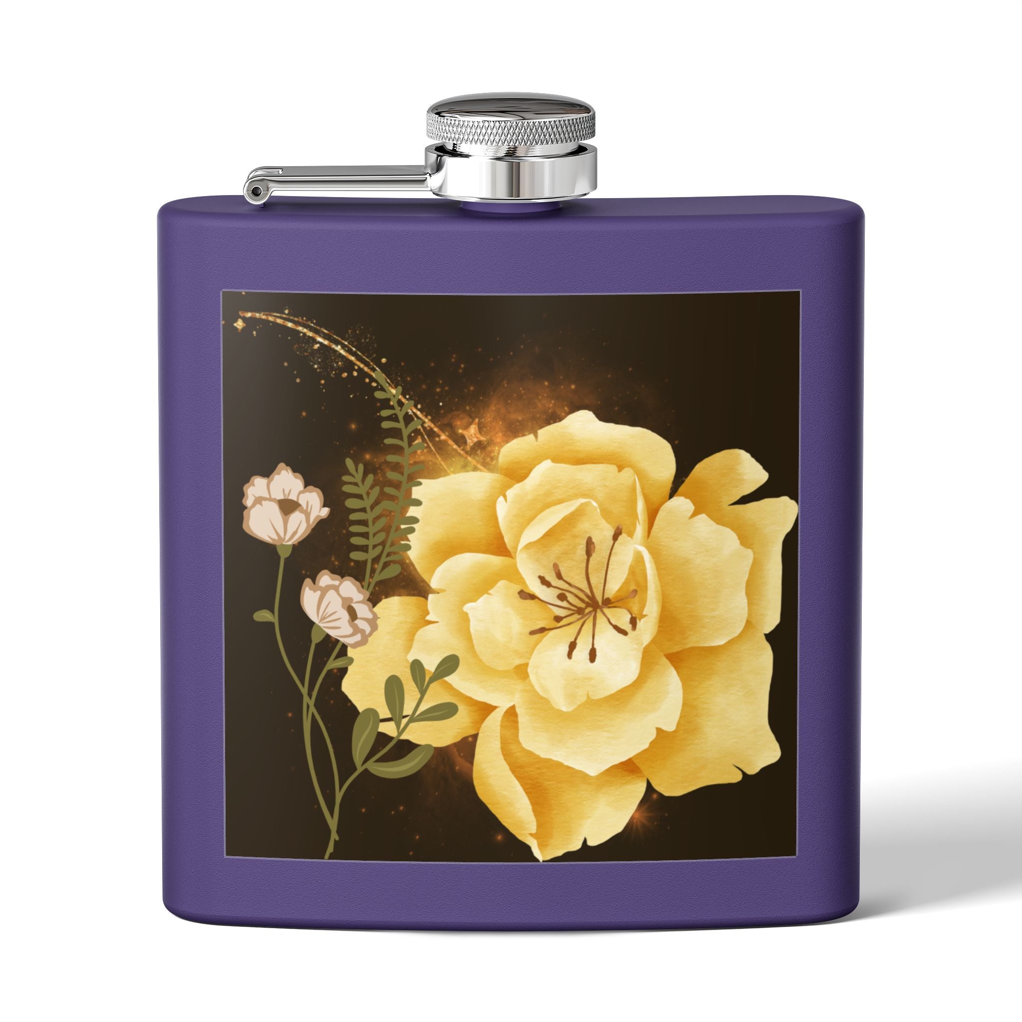 Magic Vintage Floral Flask