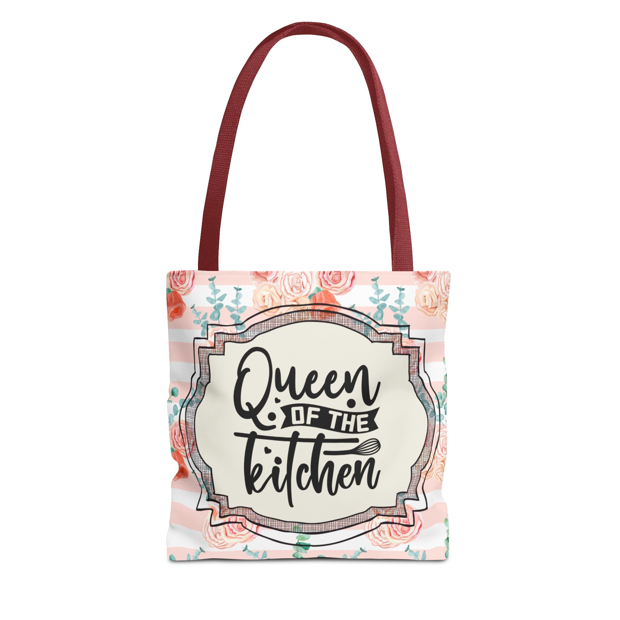 👑🍰 50s Queen of the Kitchen Tote Bag 💖🌸