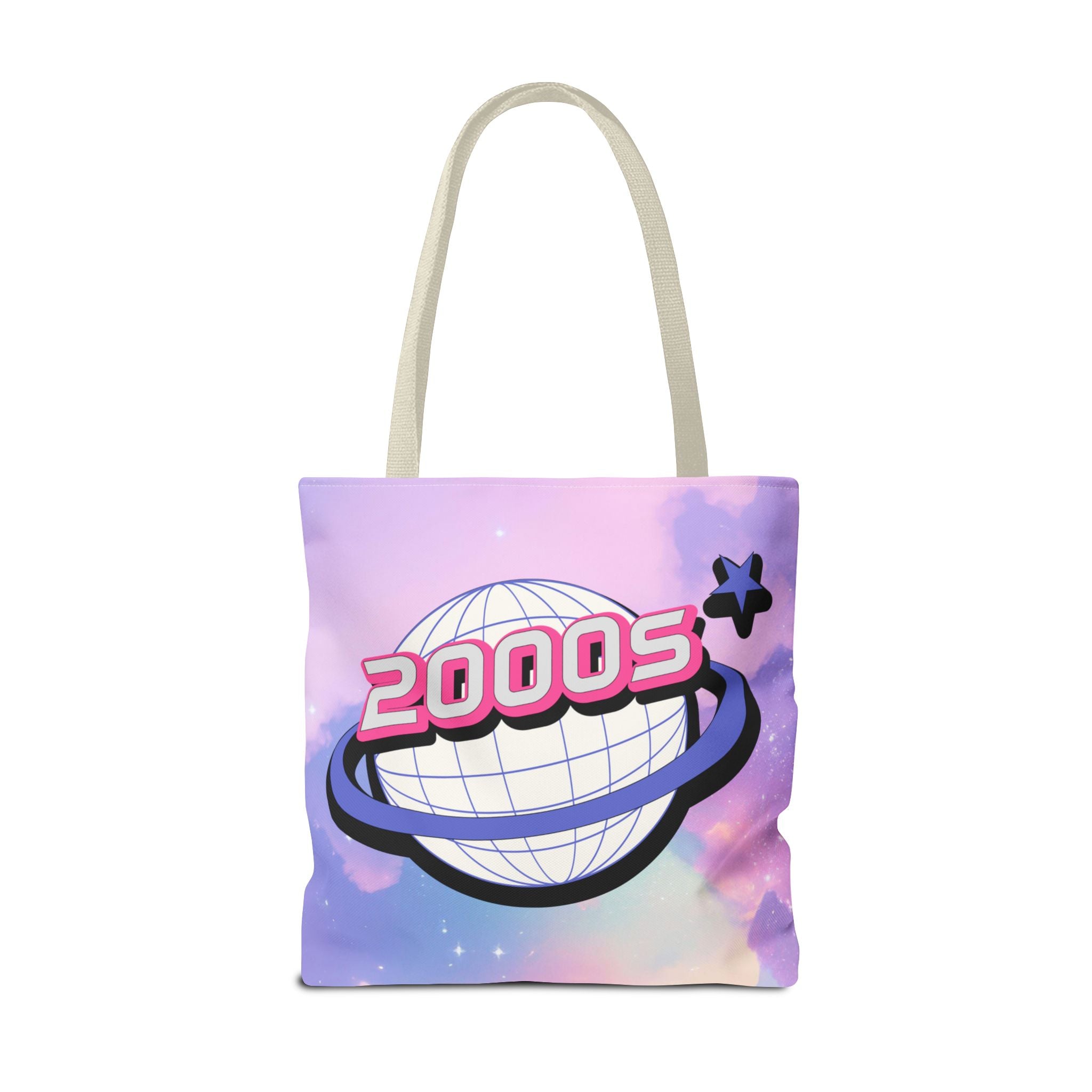 ✨💖 2000s Iridescent Shine Y2K Tote Bag 🌈👜