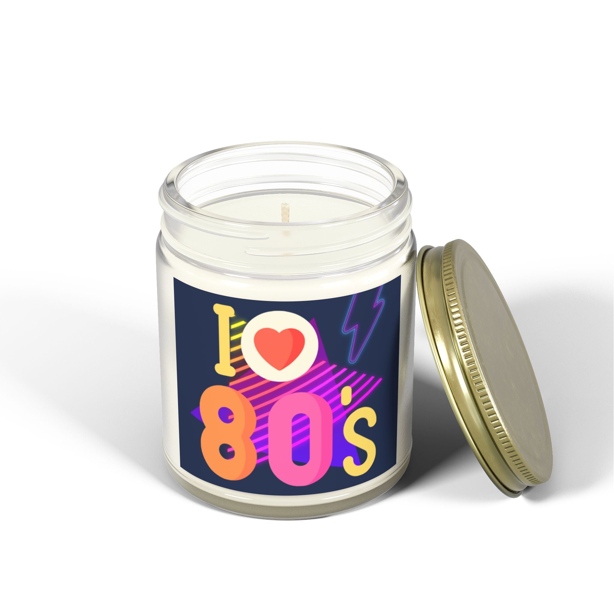 I ❤️ the 80s Candle 🎸🕶️💖