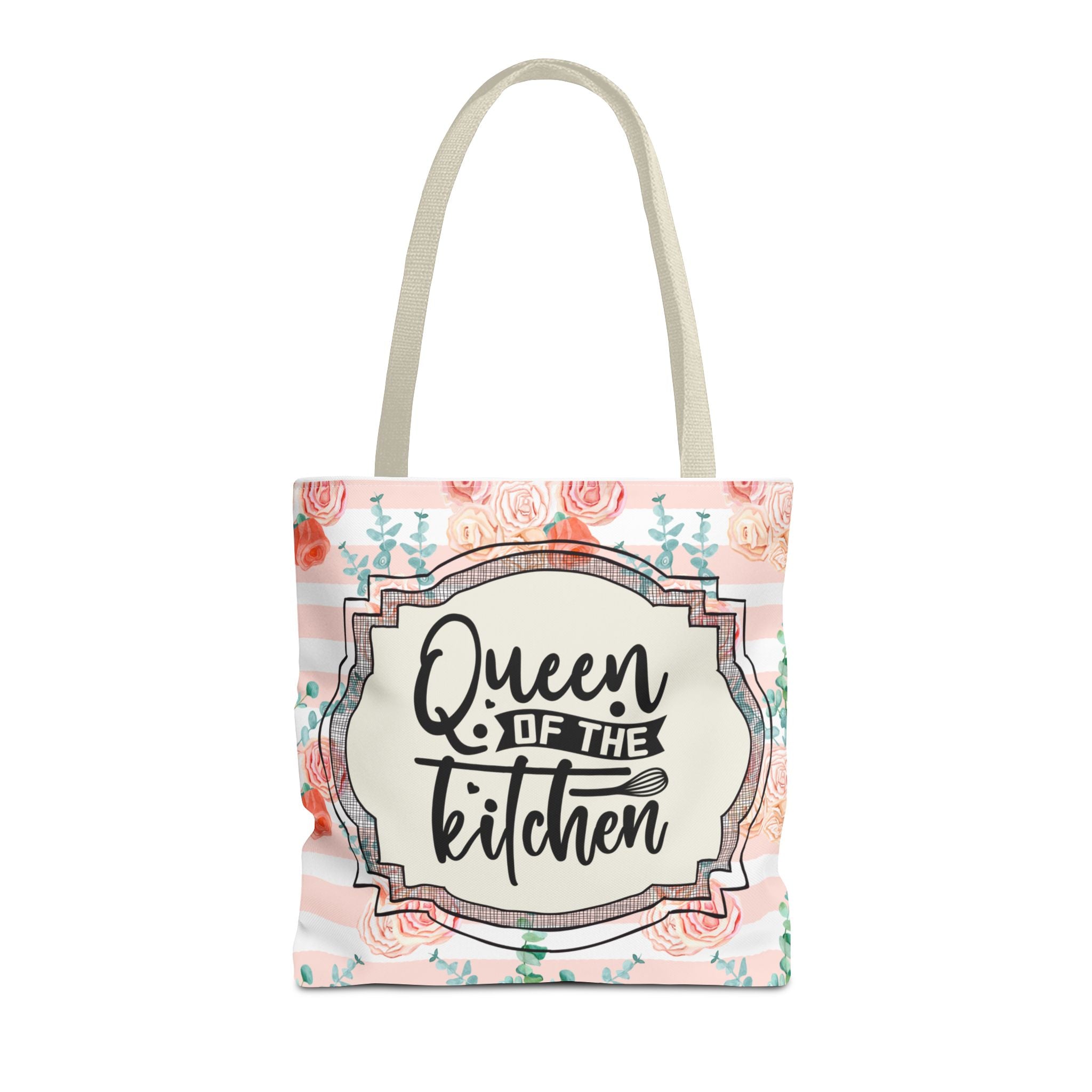 👑🍰 50s Queen of the Kitchen Tote Bag 💖🌸