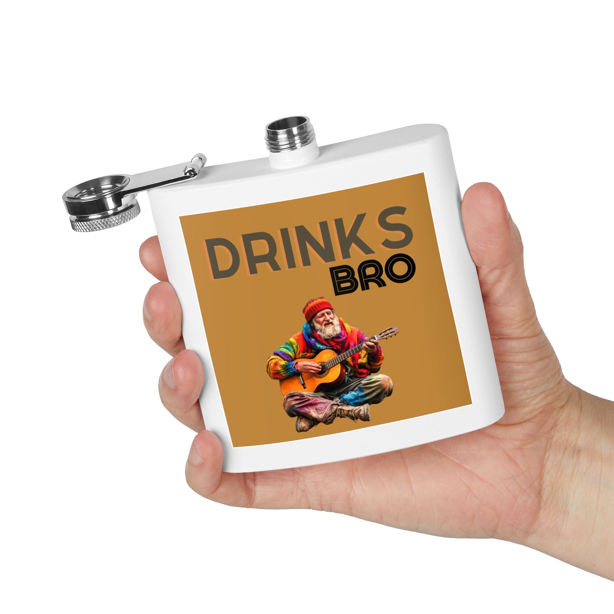 🍻 Drinks Bro Hippie Flask