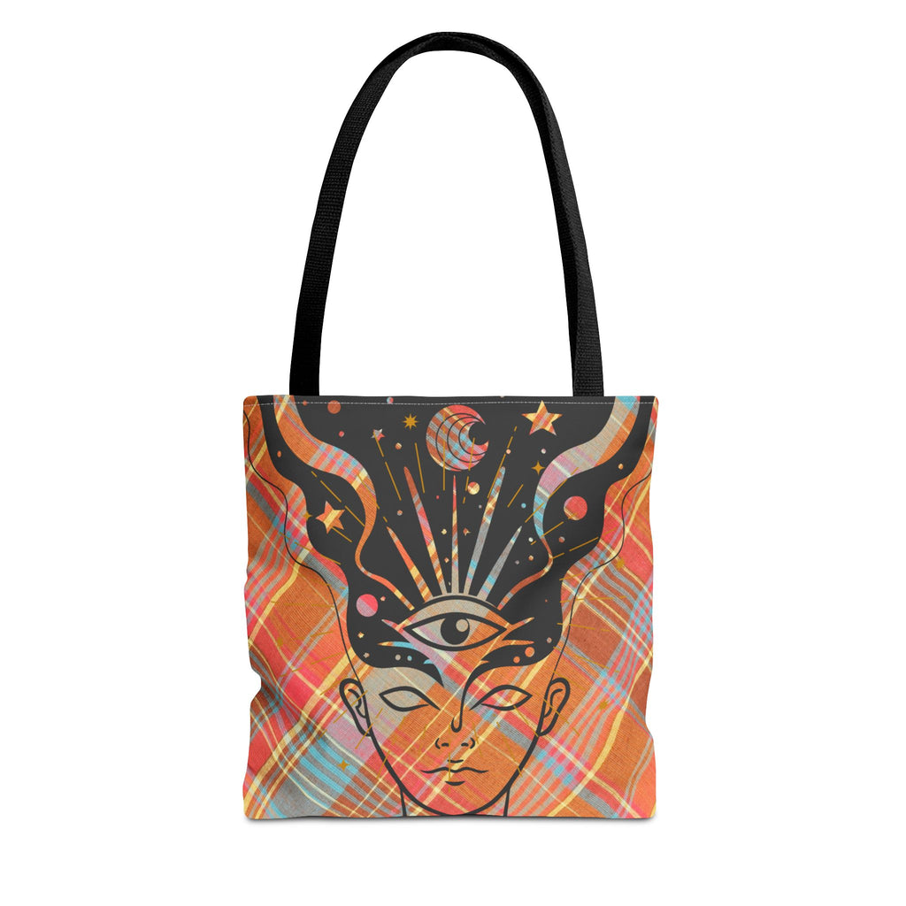 👁️🌼 70s Third Eye Mystical Tote Bag ✨👜