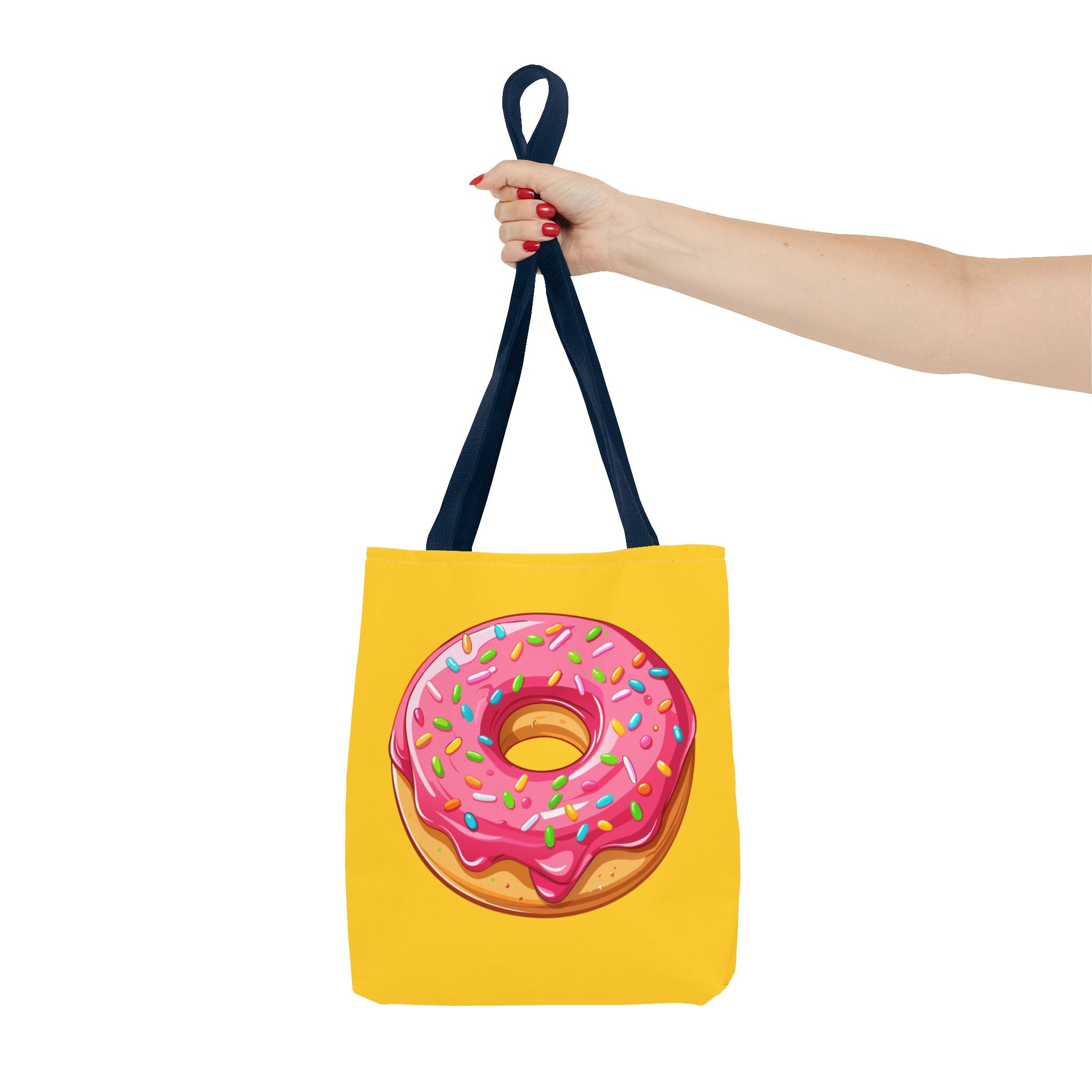🍩 90s Donut Tote Bag – Bright Sprinkles 🍩