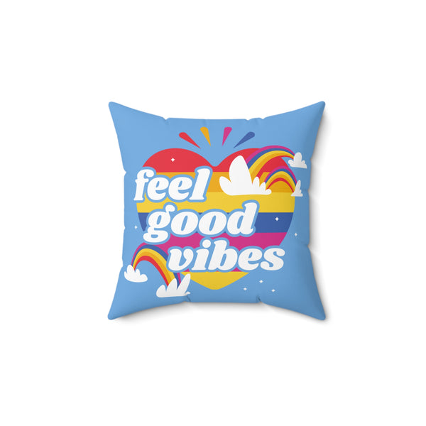 70s Feel Good Vibes Mood Pillow