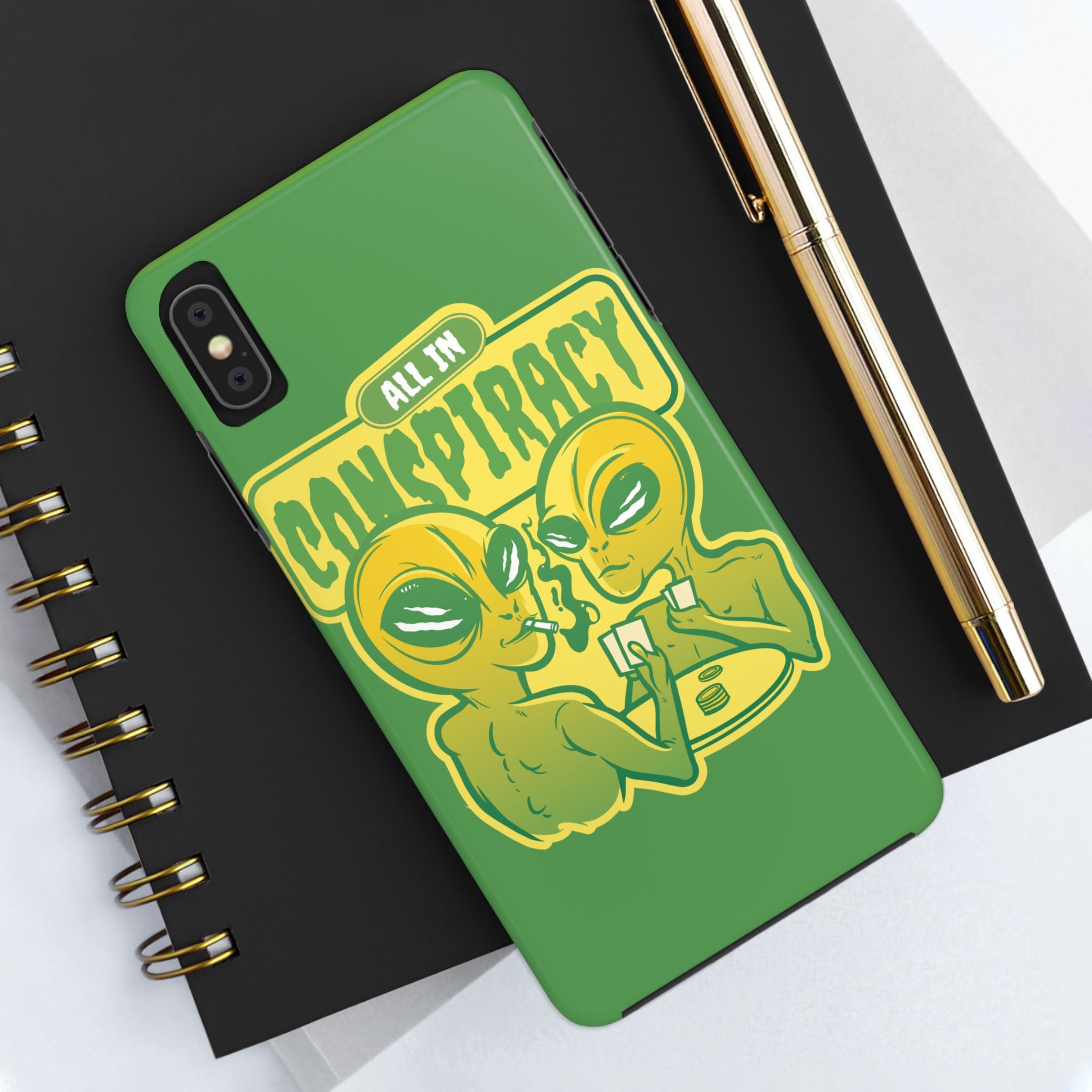 90s All-In Conspiracy Phone Case 📼🌀
