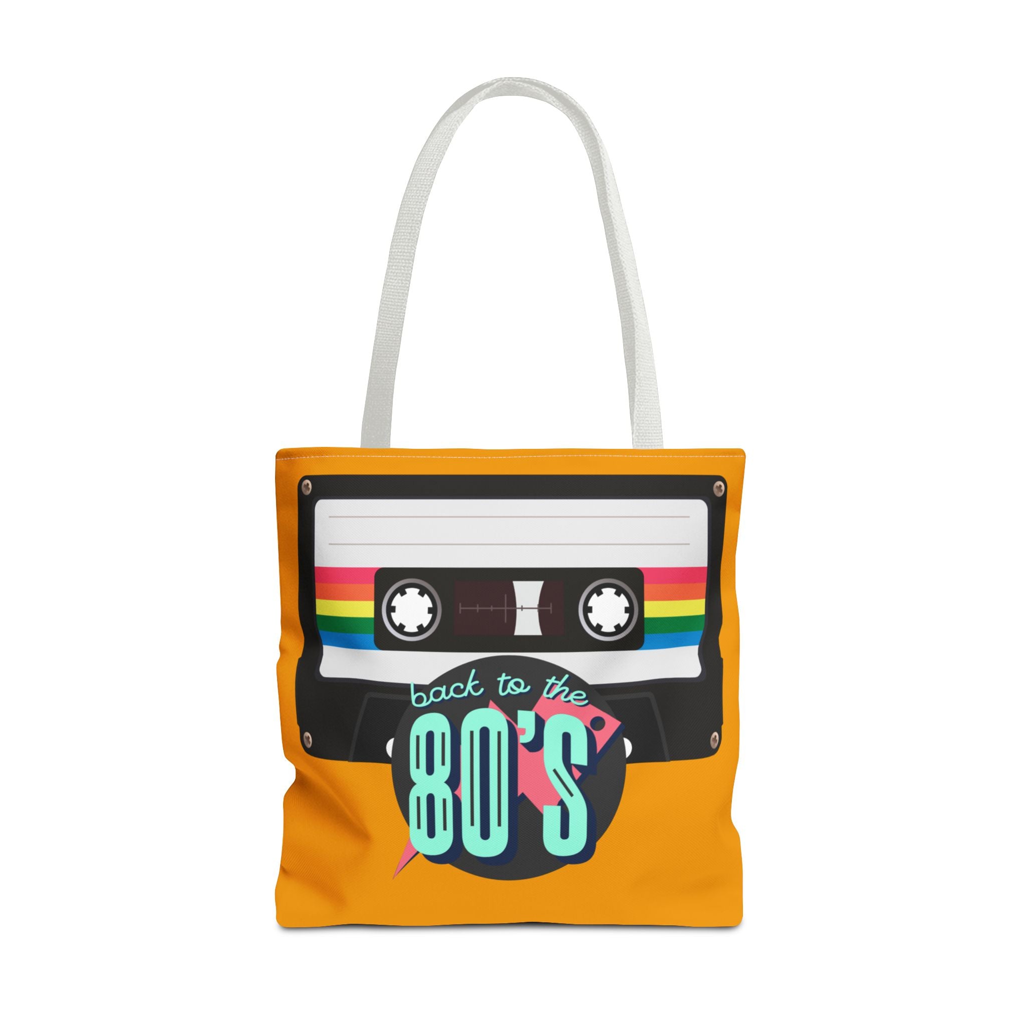 🎵 Back to the 80s Mixtape Retro Tote Bag