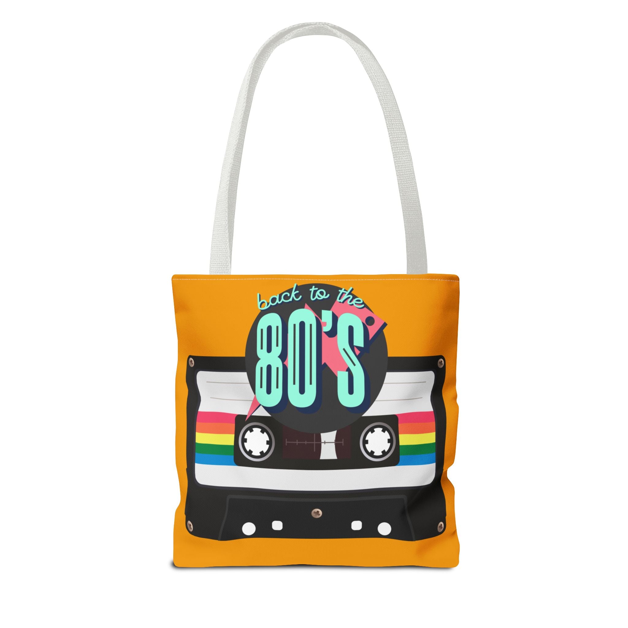 🎵 Back to the 80s Mixtape Retro Tote Bag