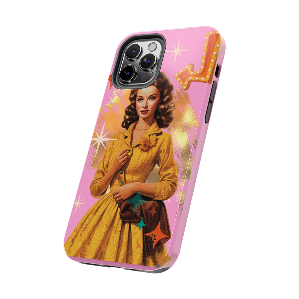 50s Pink Glam Retro Phone Case 💖📱