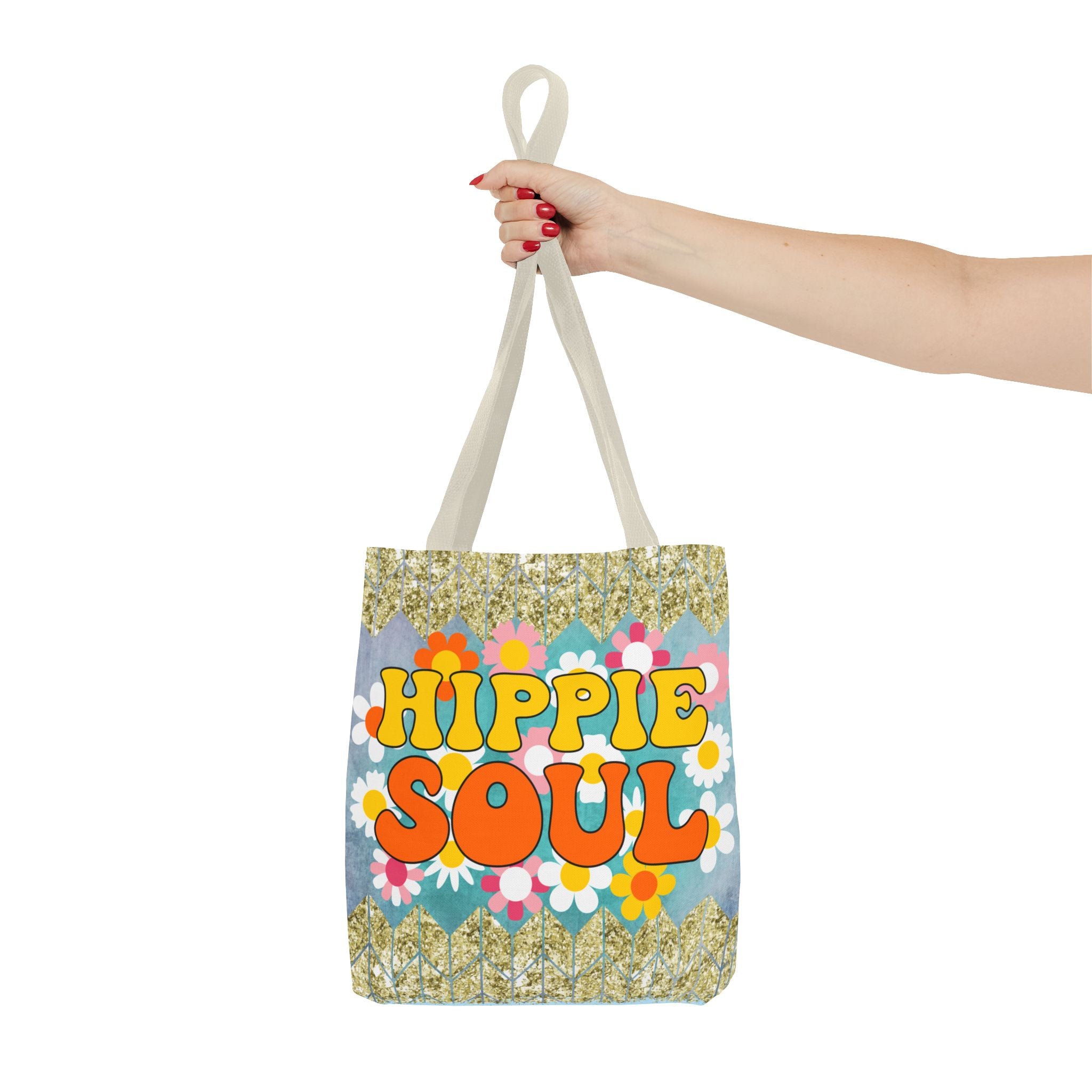🌈 70s Hippie Soul Van Retro Tote Bag