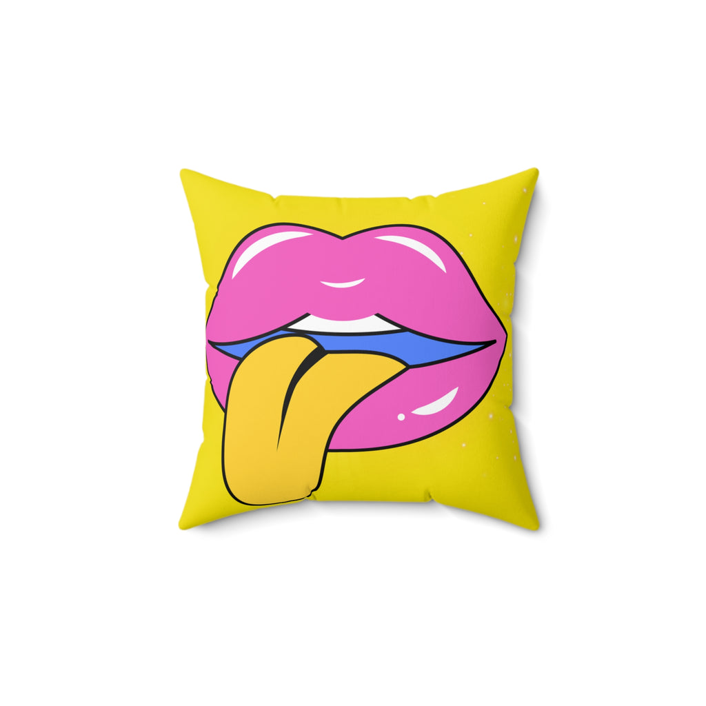 Retro Mix Tape Lips 80s - 90s Pillow 💋🎶📼