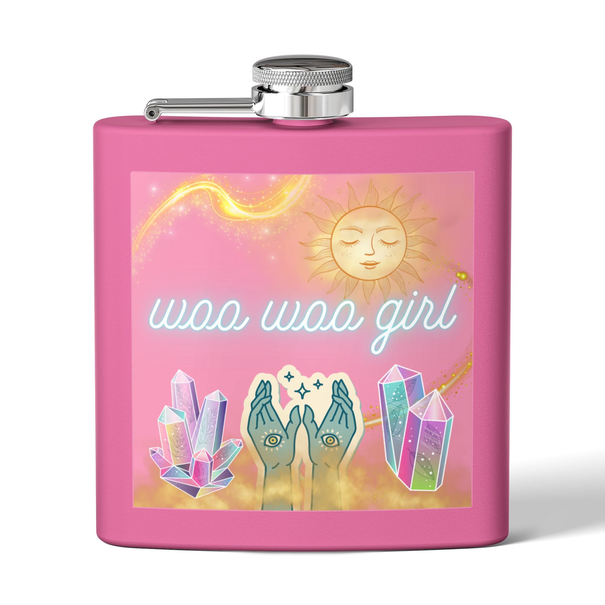 Woo-Woo Mystical Girl Flask