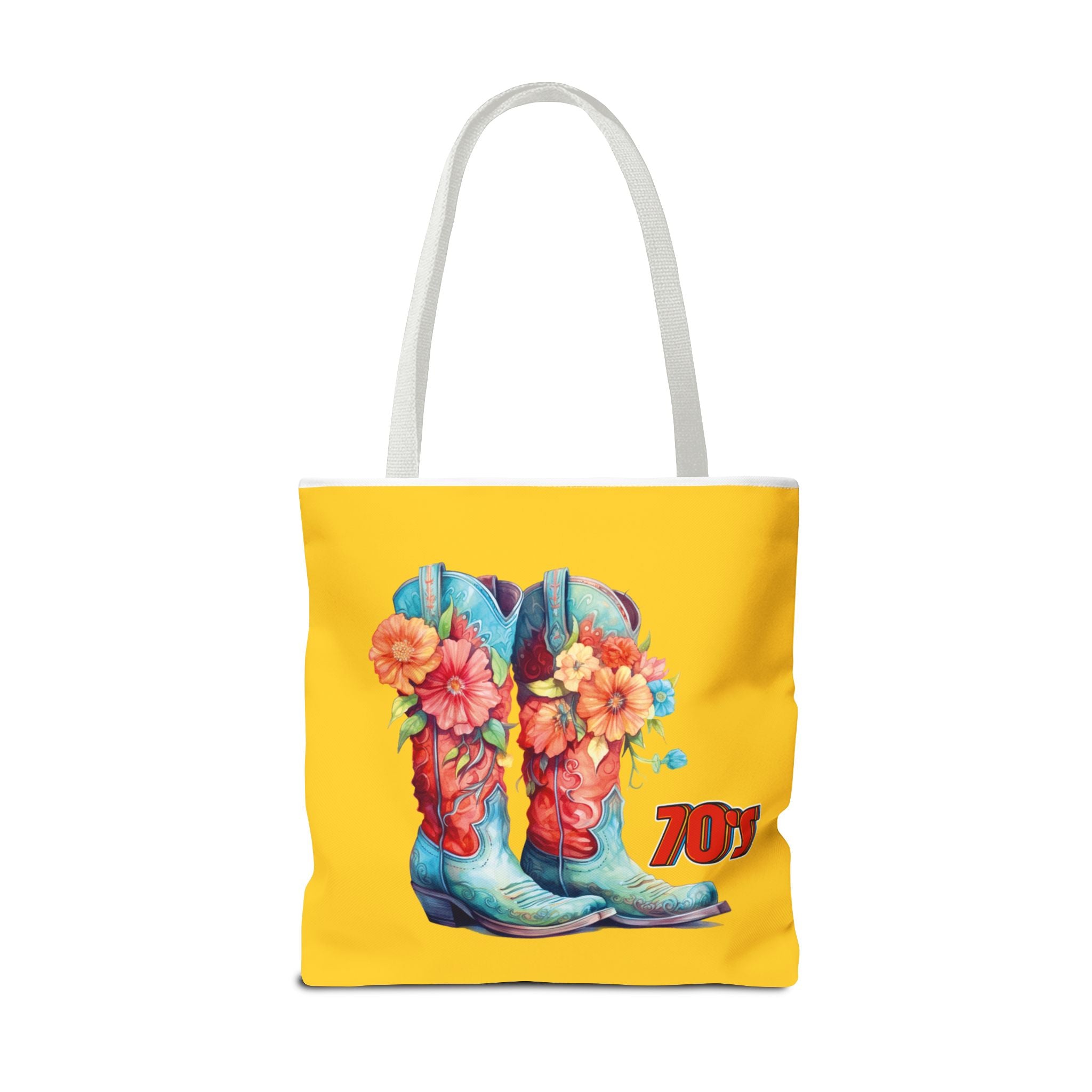 👢🌸 70s Boots Tote Bag 🌼✨