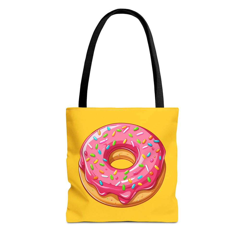 🍩 90s Donut Tote Bag – Bright Sprinkles 🍩