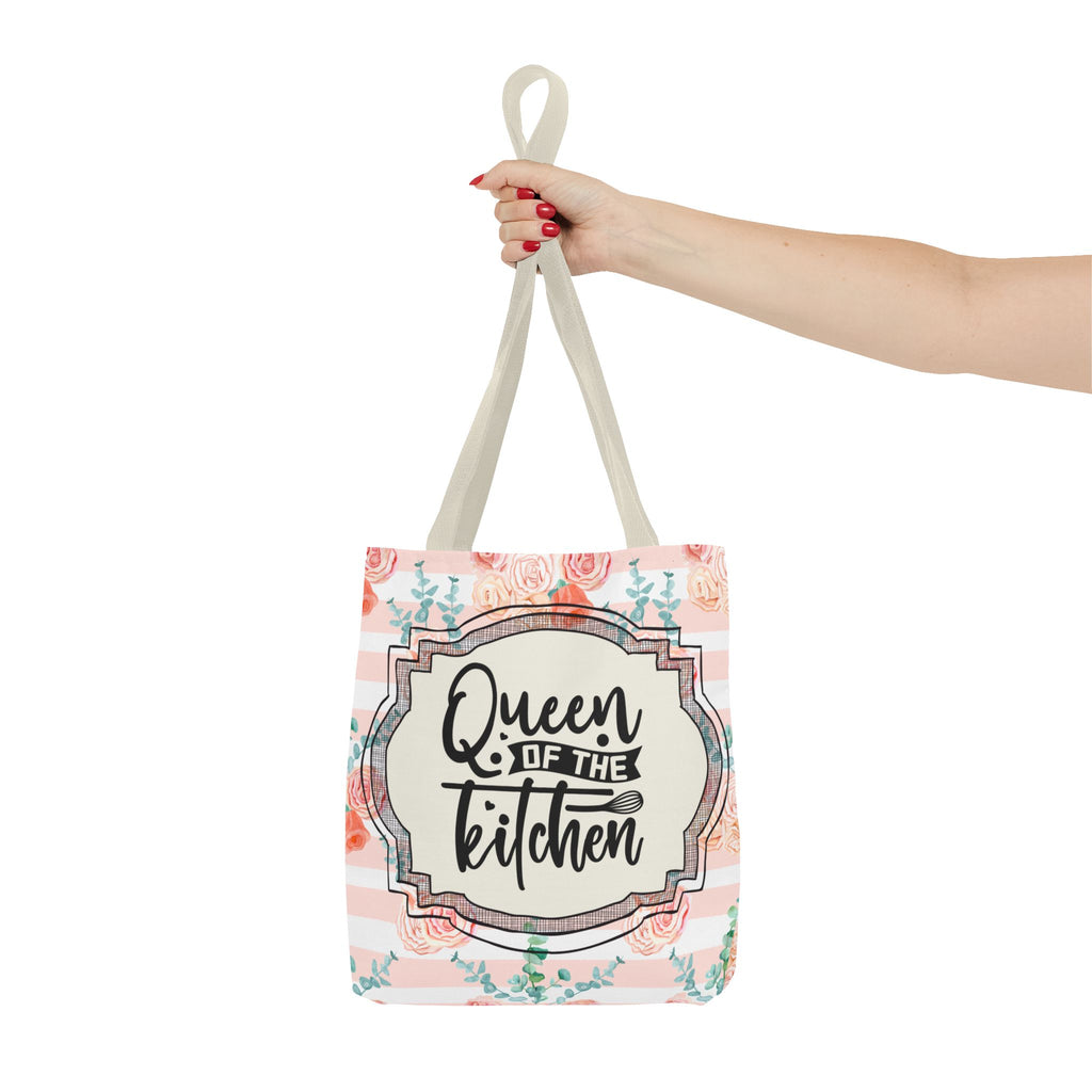👑🍰 50s Queen of the Kitchen Tote Bag 💖🌸