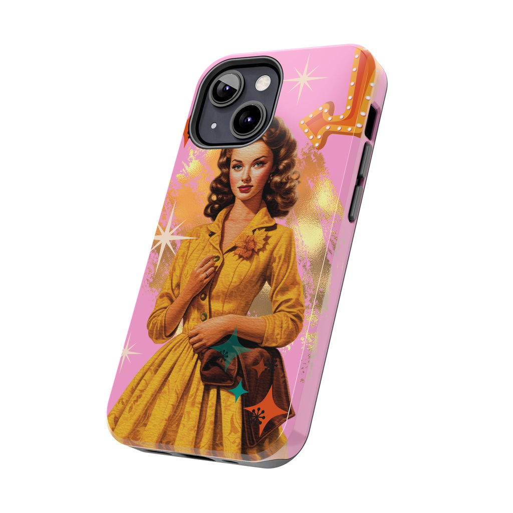 50s Pink Glam Retro Phone Case 💖📱