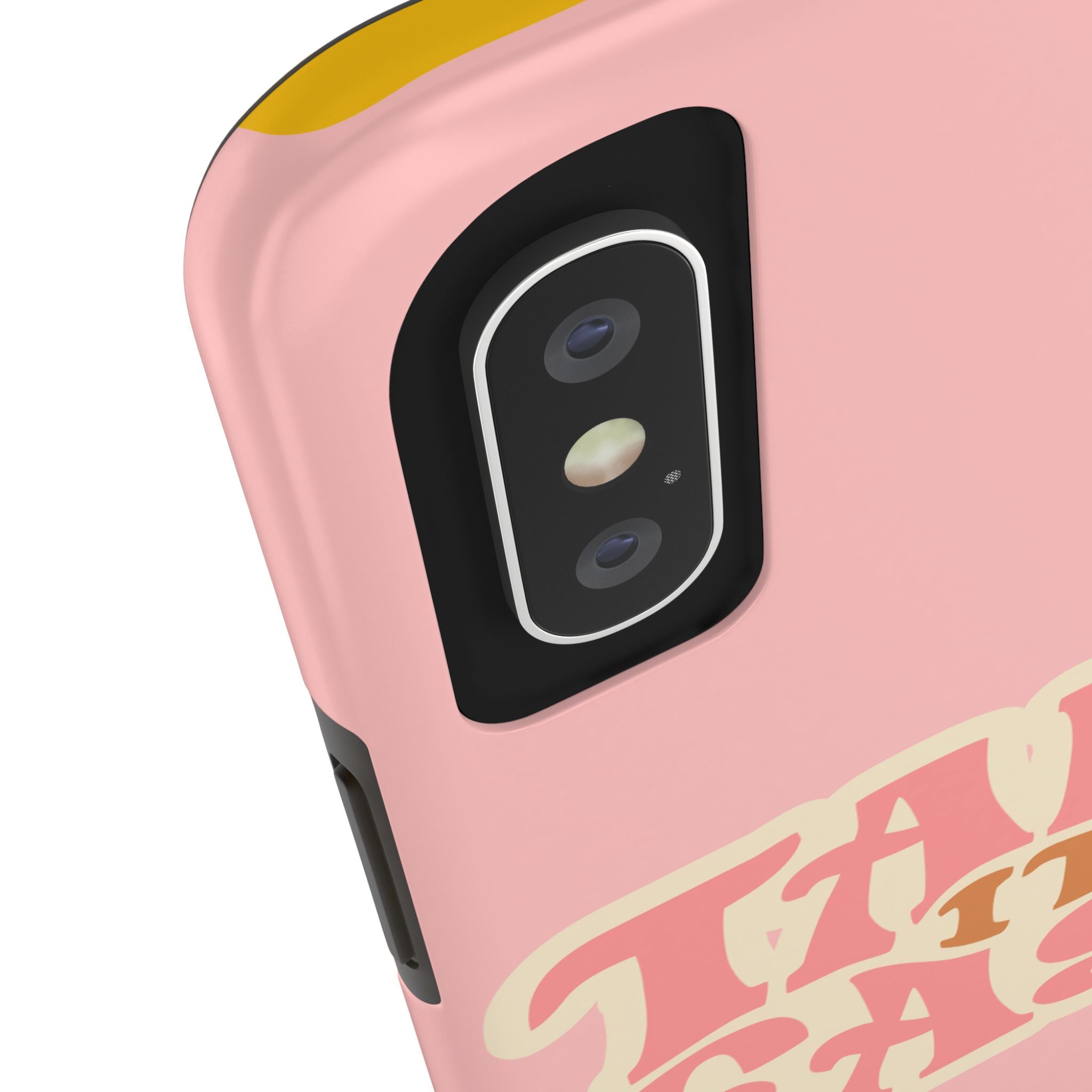 60s Pink Take It Easy Phone Case 🌸✌️📱