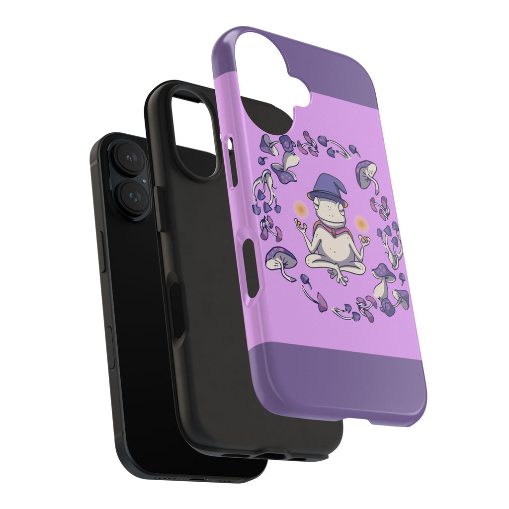 70s Mystical Mushroom Frog Phone Case 🍄🐸✨