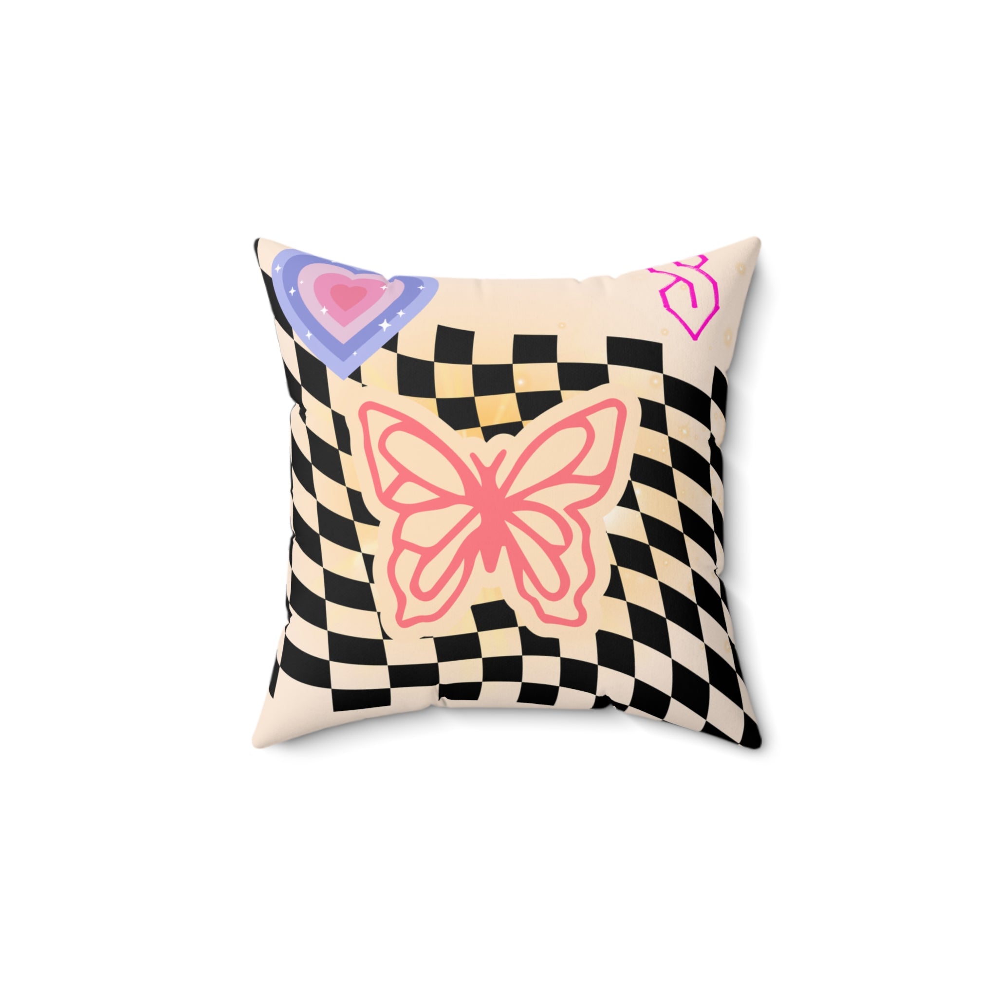 🟢 Y2K 90s Start Button “S” Symbol Throwback Pillow 💻✨