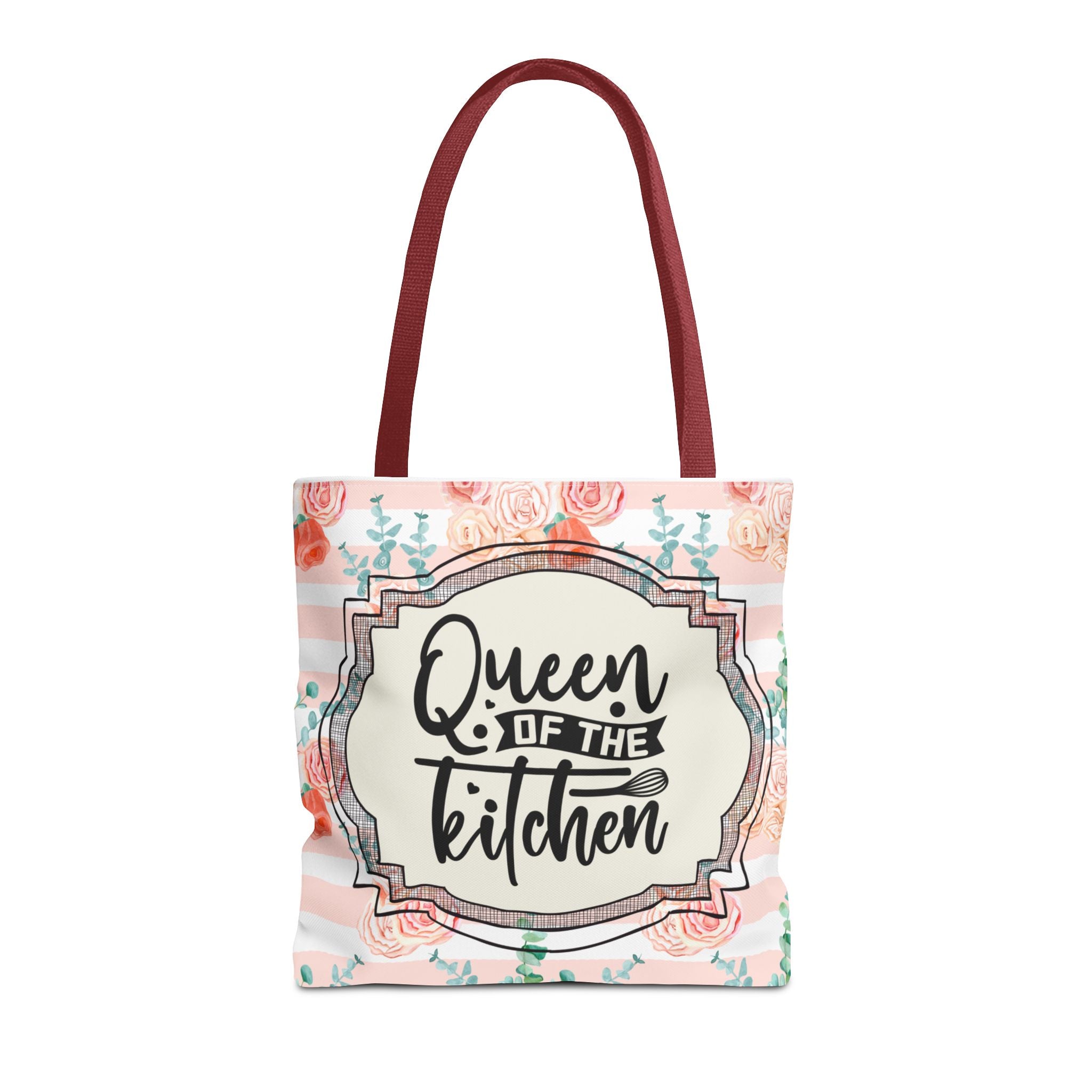 👑🍰 50s Queen of the Kitchen Tote Bag 💖🌸