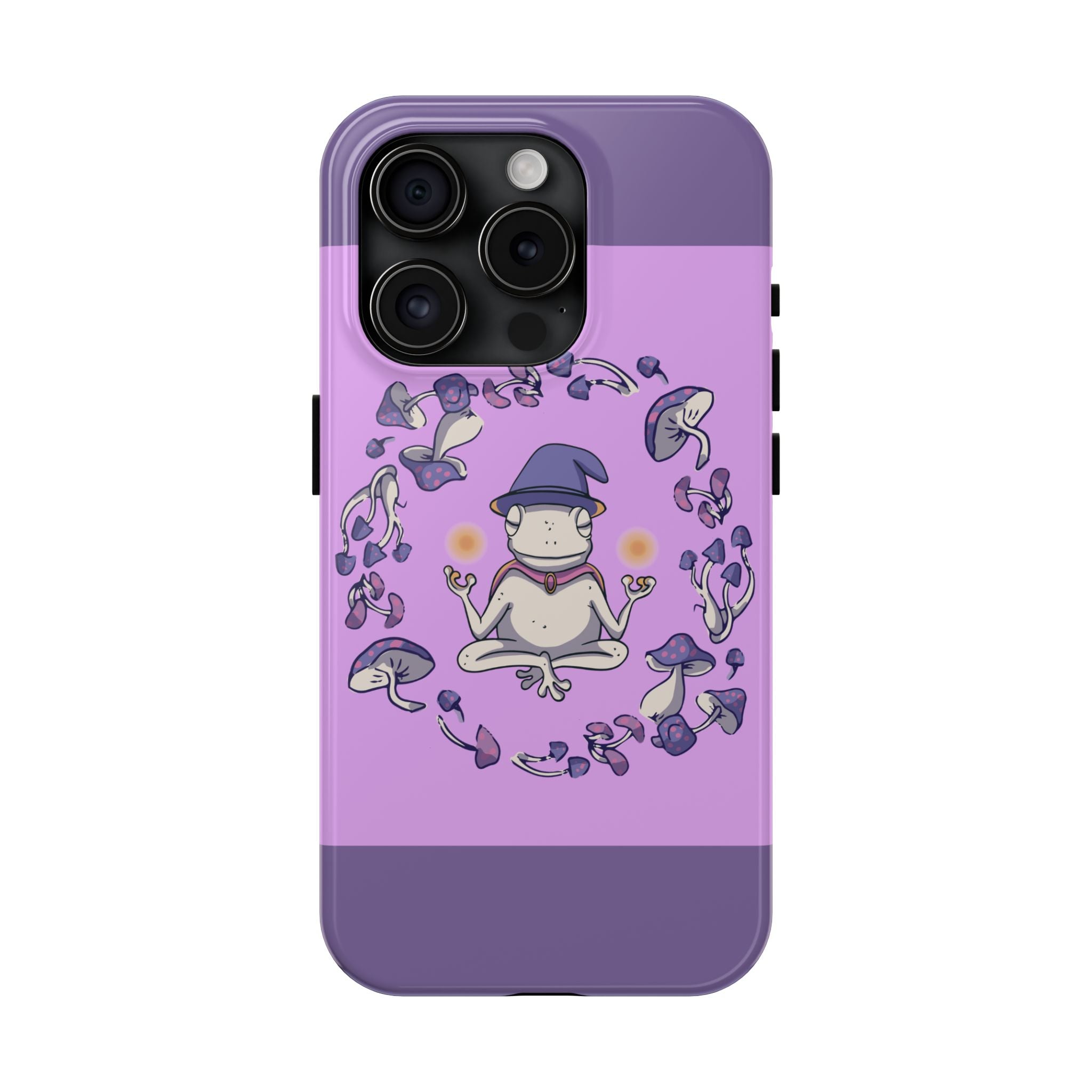 70s Mystical Mushroom Frog Phone Case 🍄🐸✨