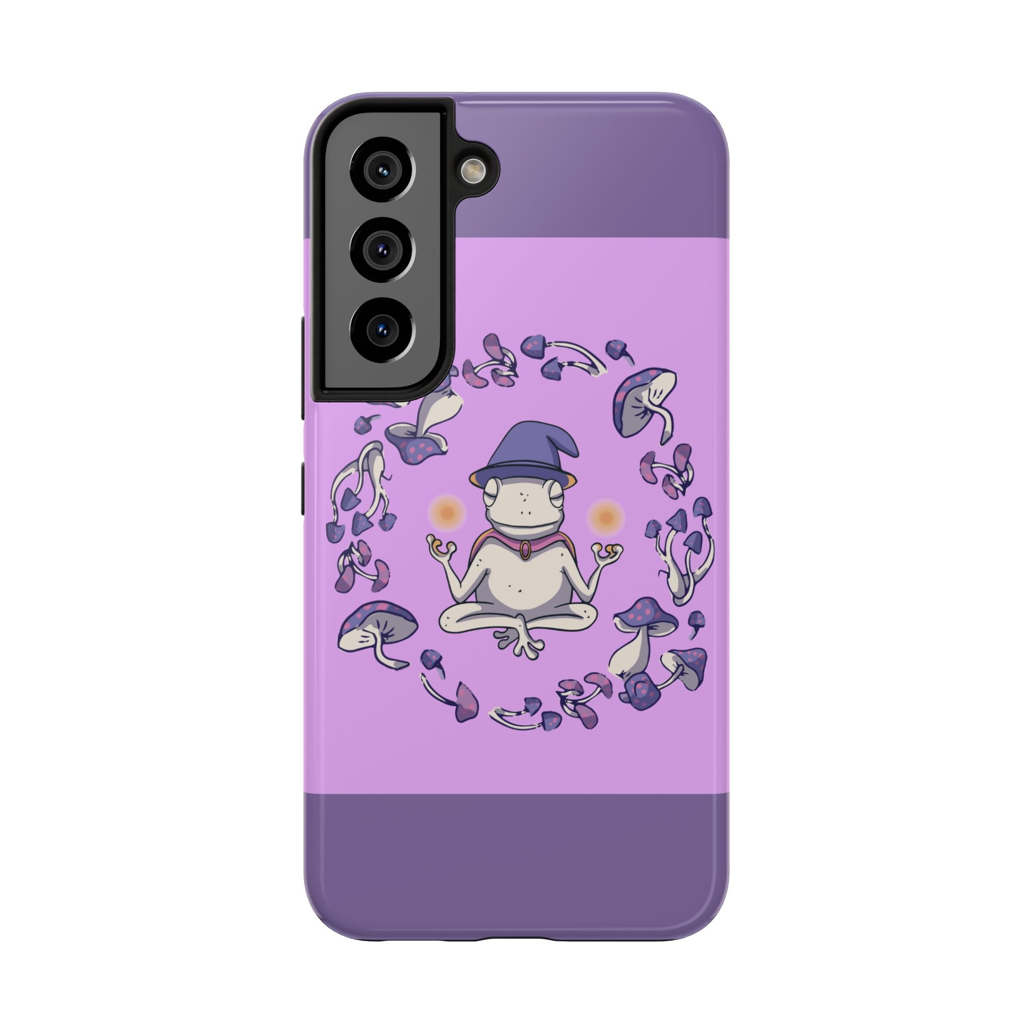 70s Mystical Mushroom Frog Phone Case 🍄🐸✨