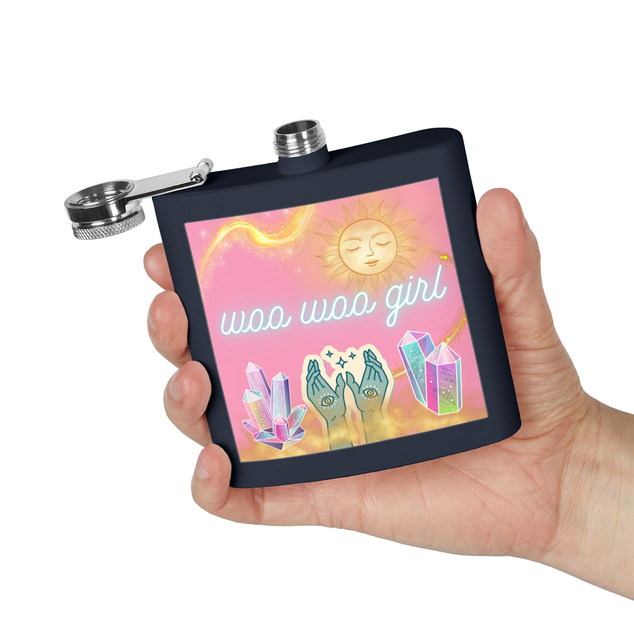 Woo-Woo Mystical Girl Flask