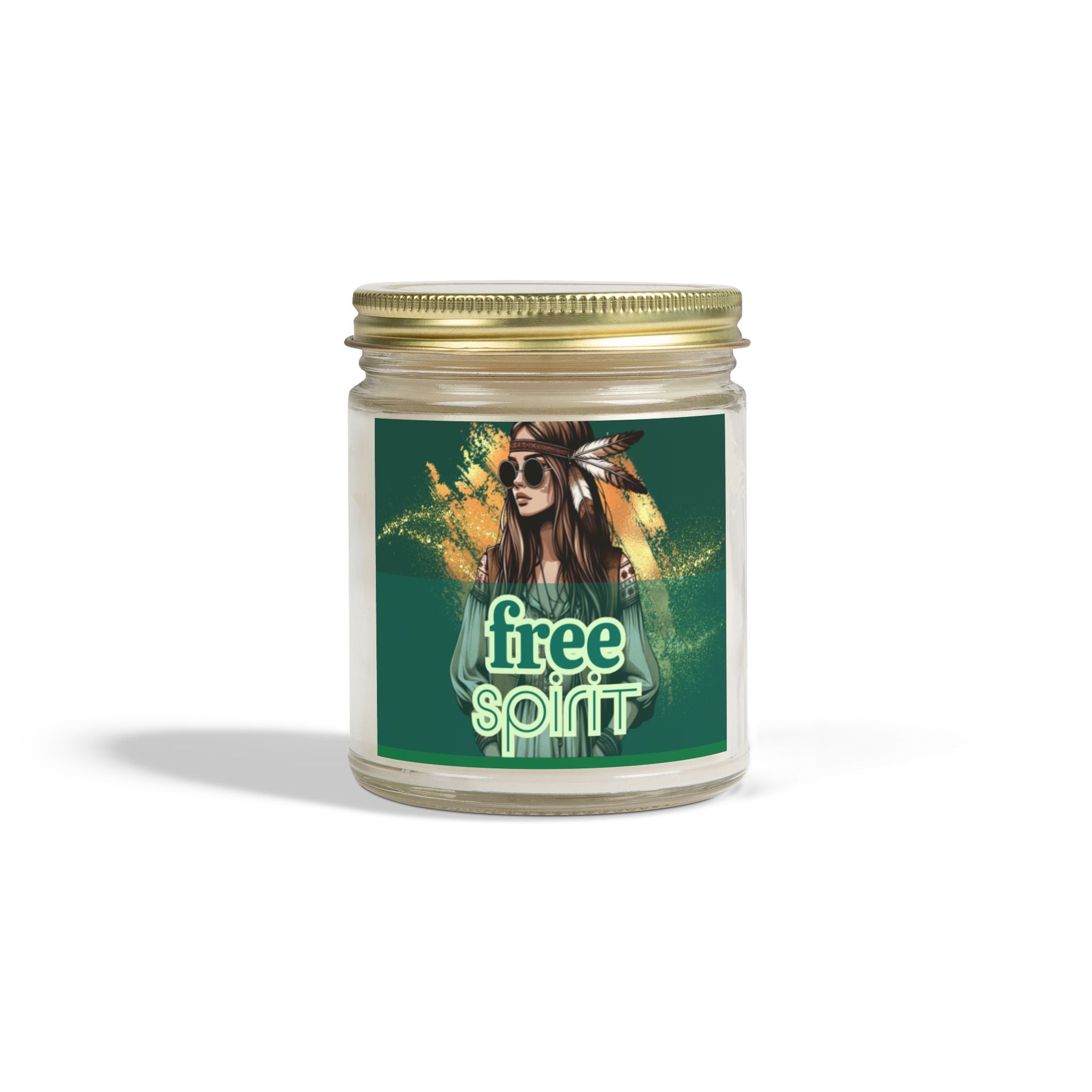 🌼 Free Spirit Hippie Girl Candle