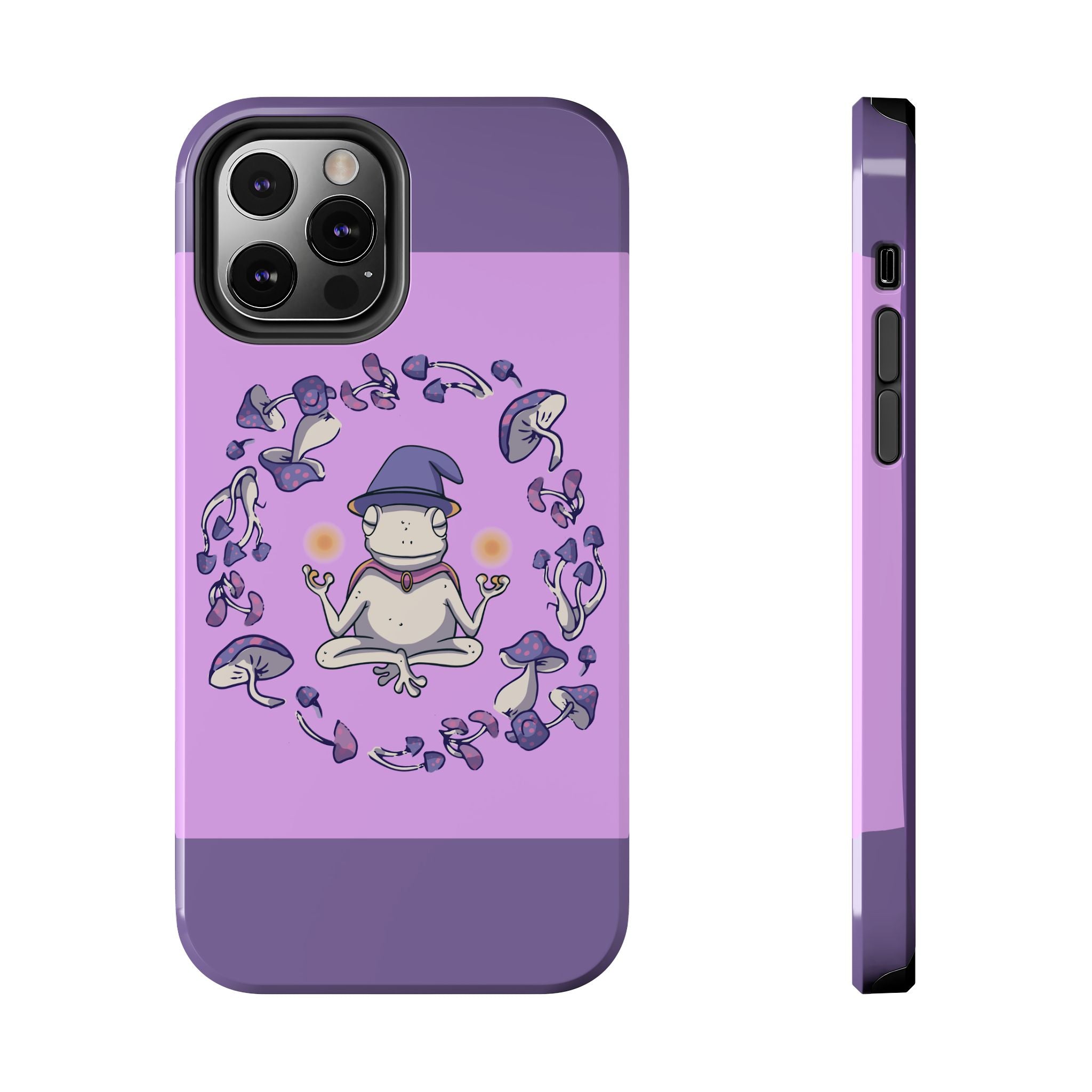 70s Mystical Mushroom Frog Phone Case 🍄🐸✨