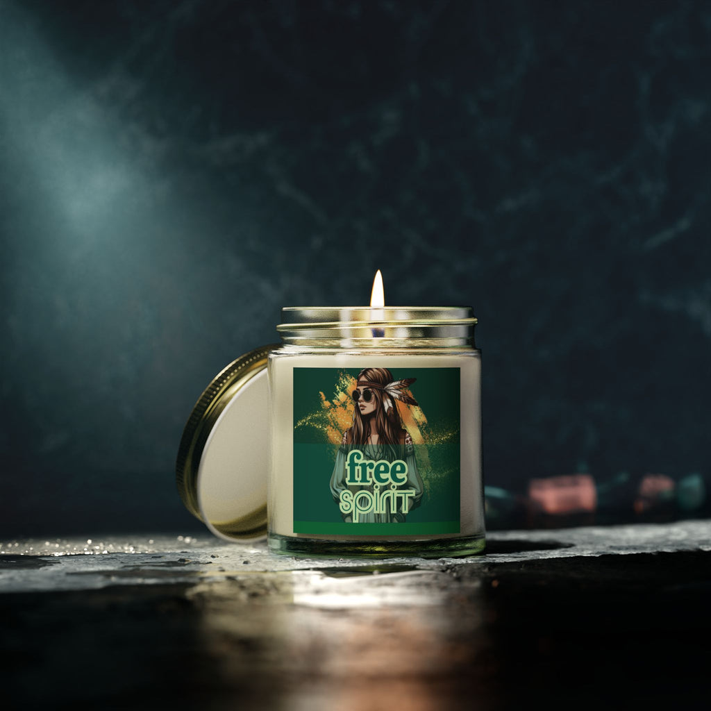 🌼 Free Spirit Hippie Girl Candle