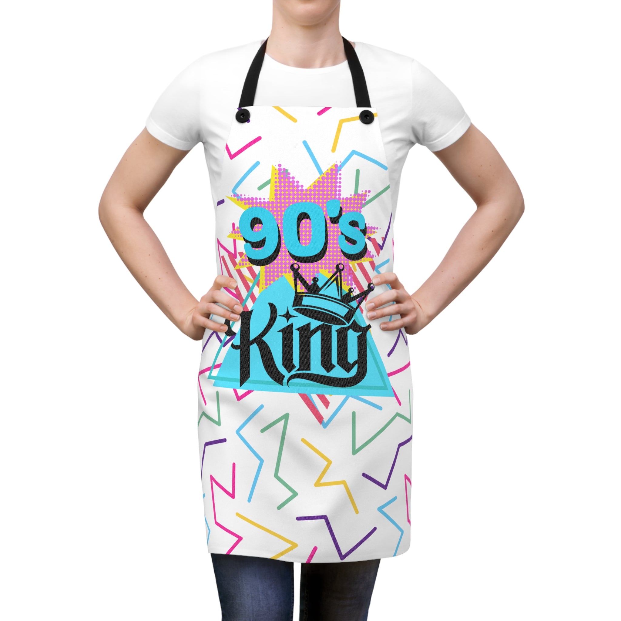 👑💥 90s King Apron 🌈🔥