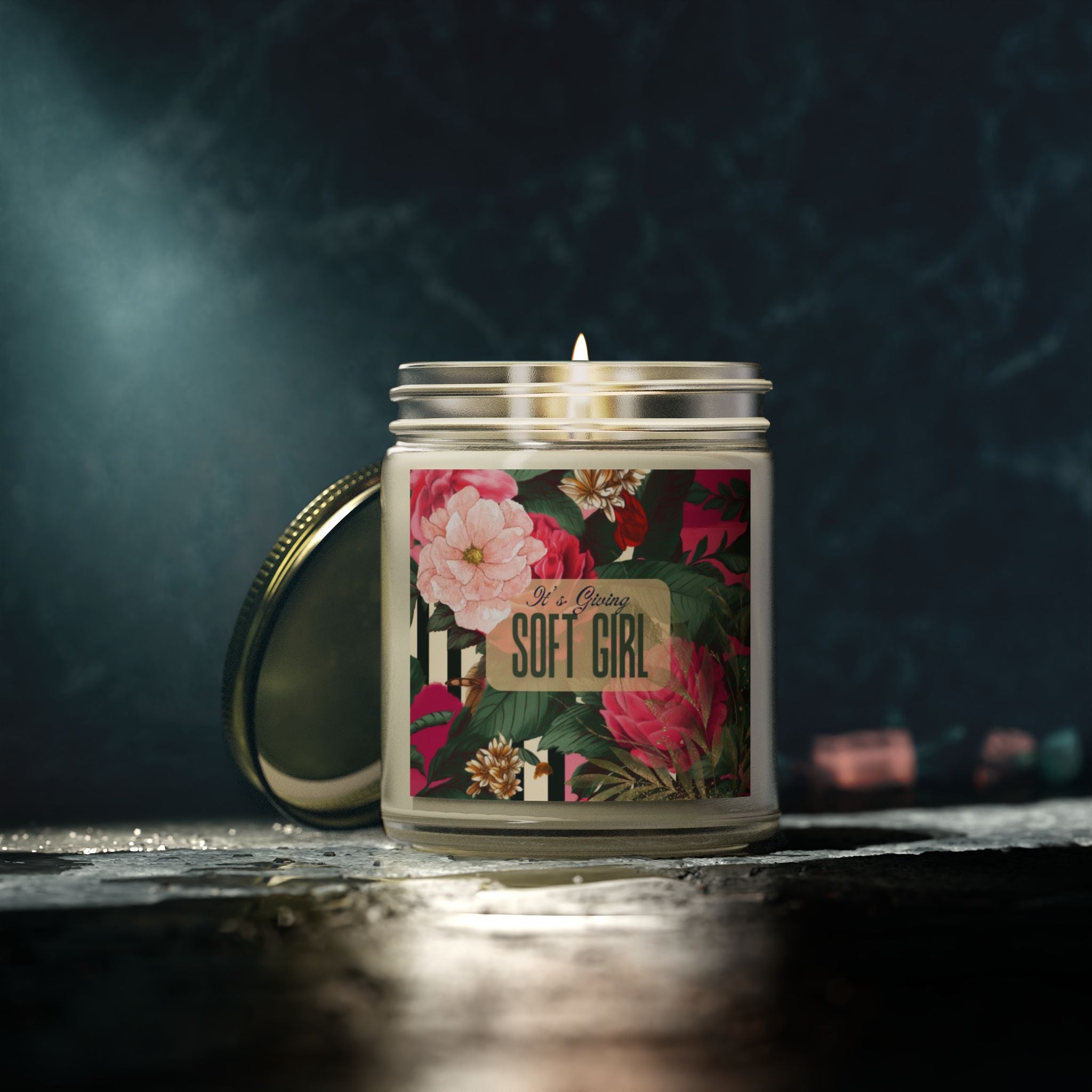 It’s Giving Soft Girl Era Candle 💖🕯️🌷