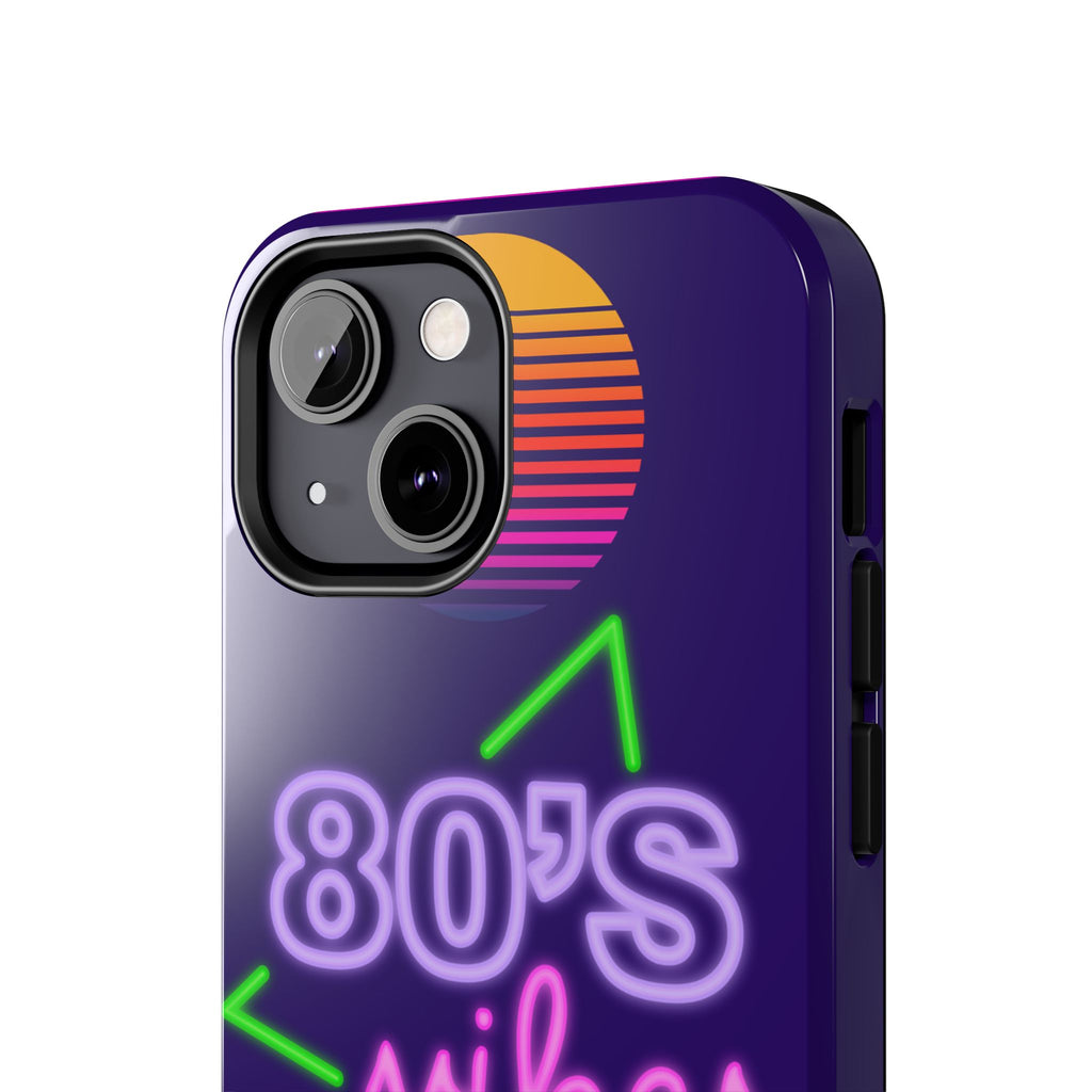 80s Vibes Synthwave Palm Trees Phone Case 🌴🎹📱