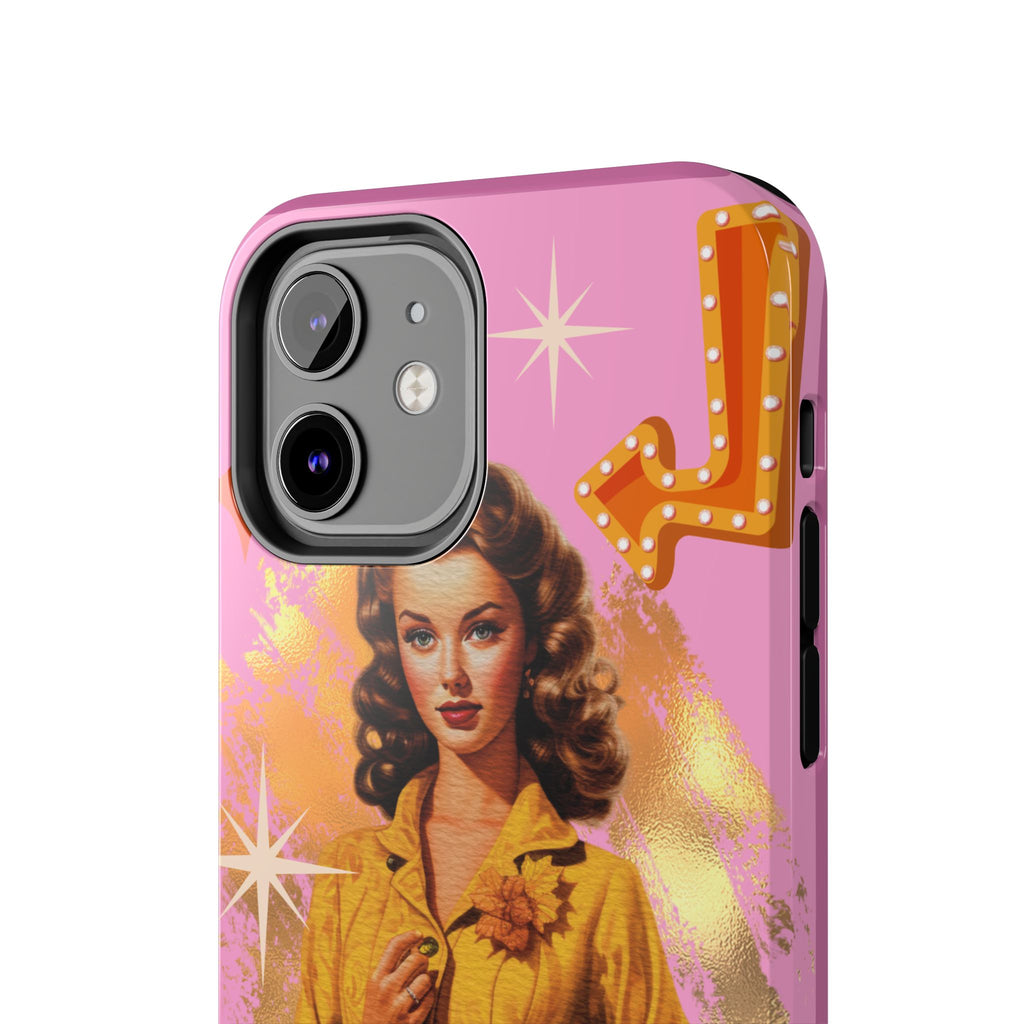 50s Pink Glam Retro Phone Case 💖📱