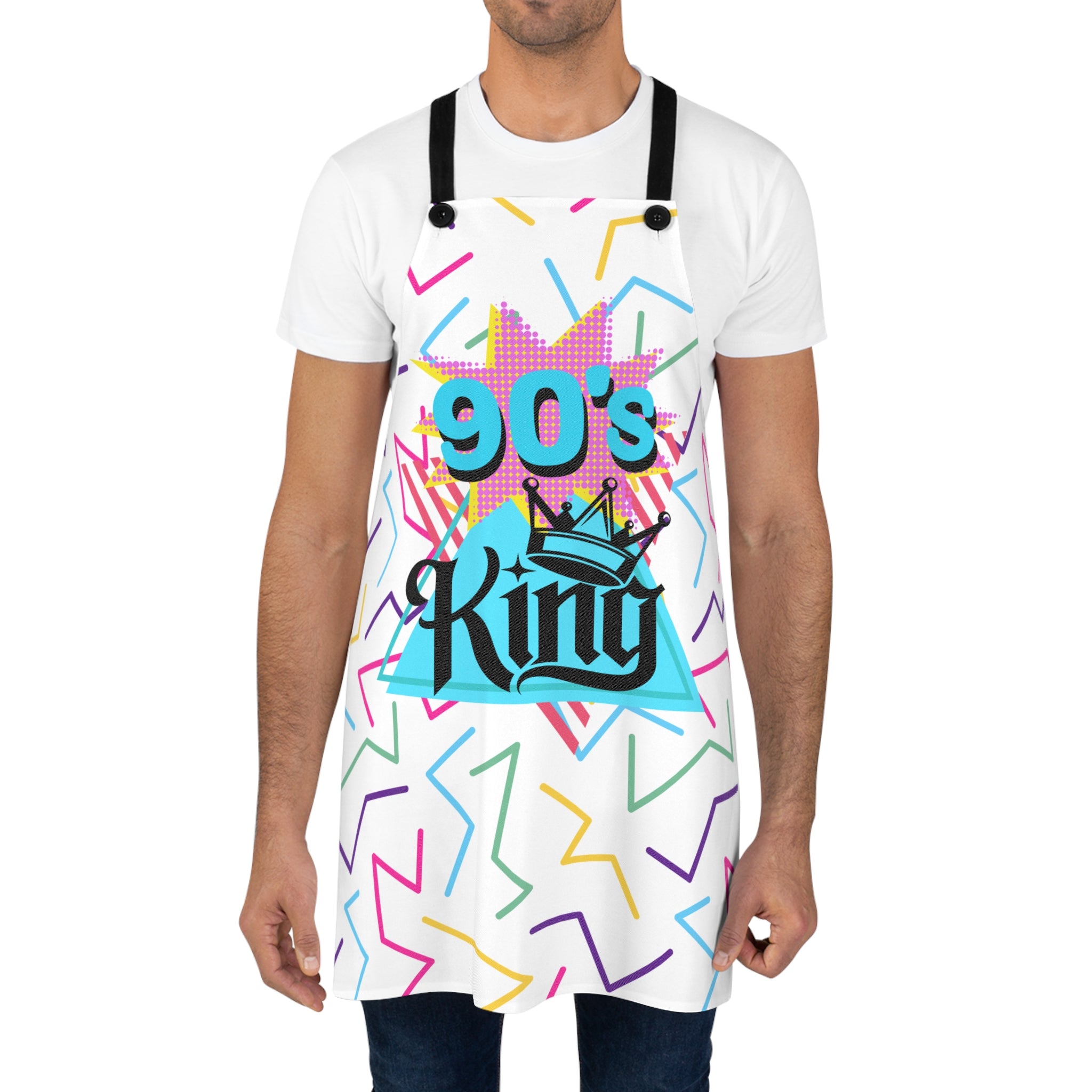 👑💥 90s King Apron 🌈🔥