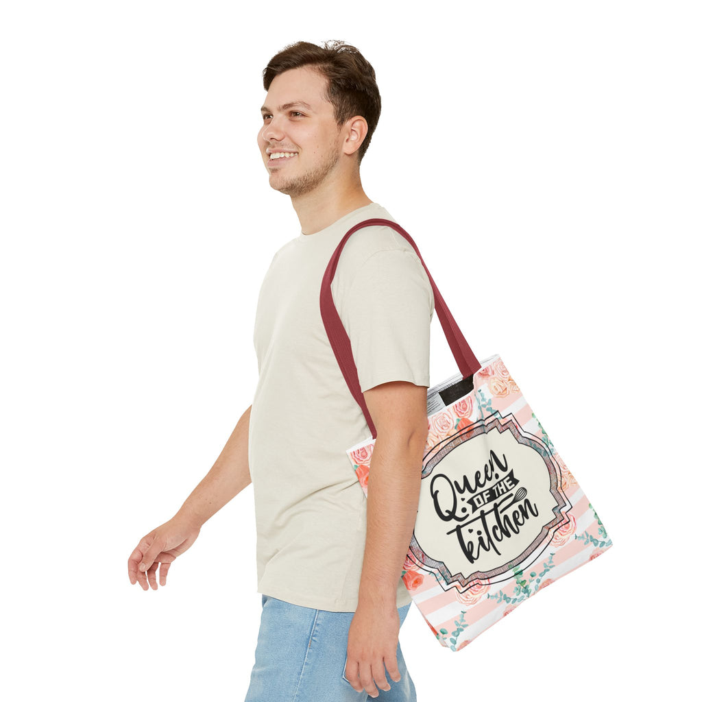 👑🍰 50s Queen of the Kitchen Tote Bag 💖🌸
