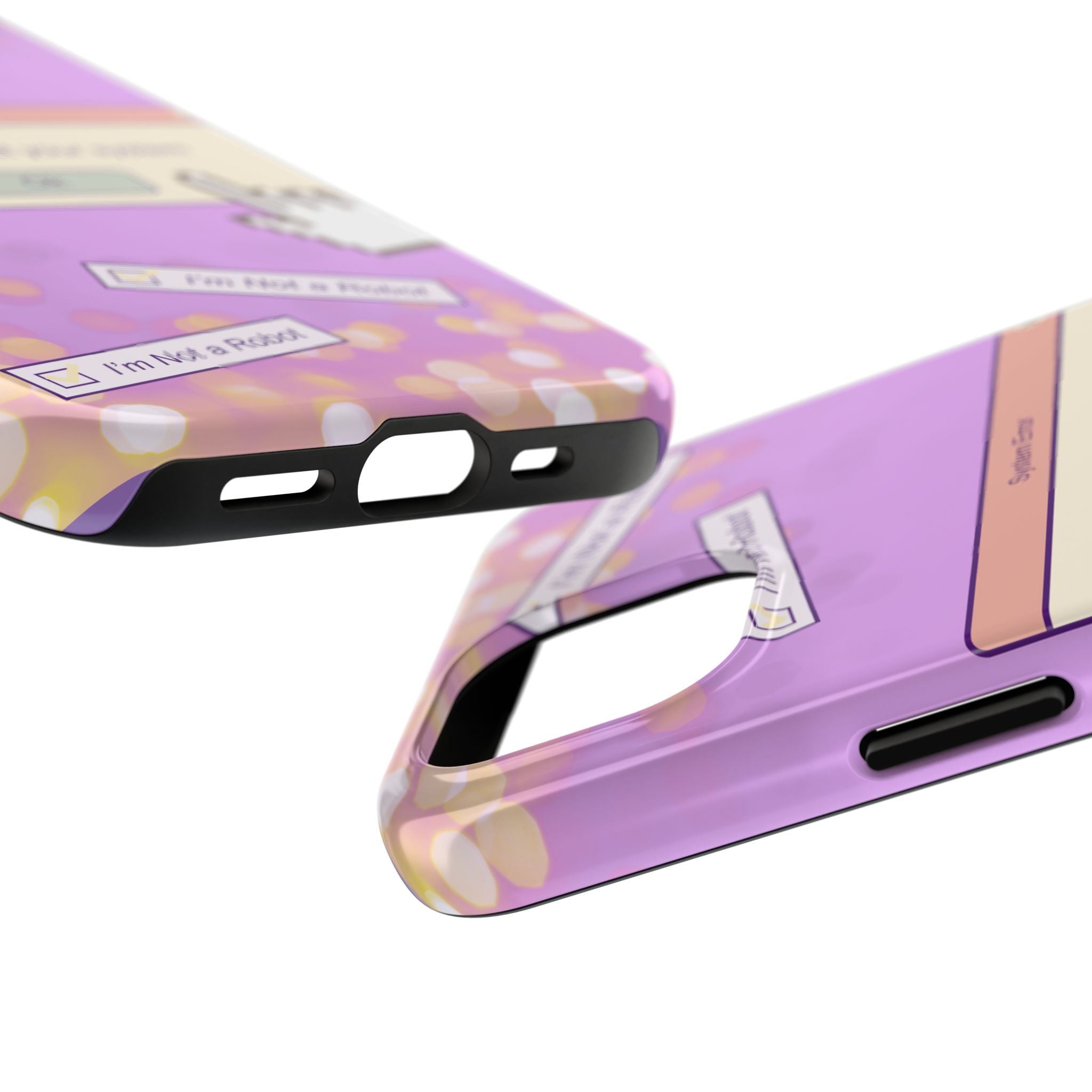 Y2K I’m Not a Robot System Error Phone Case 🤖💻📱